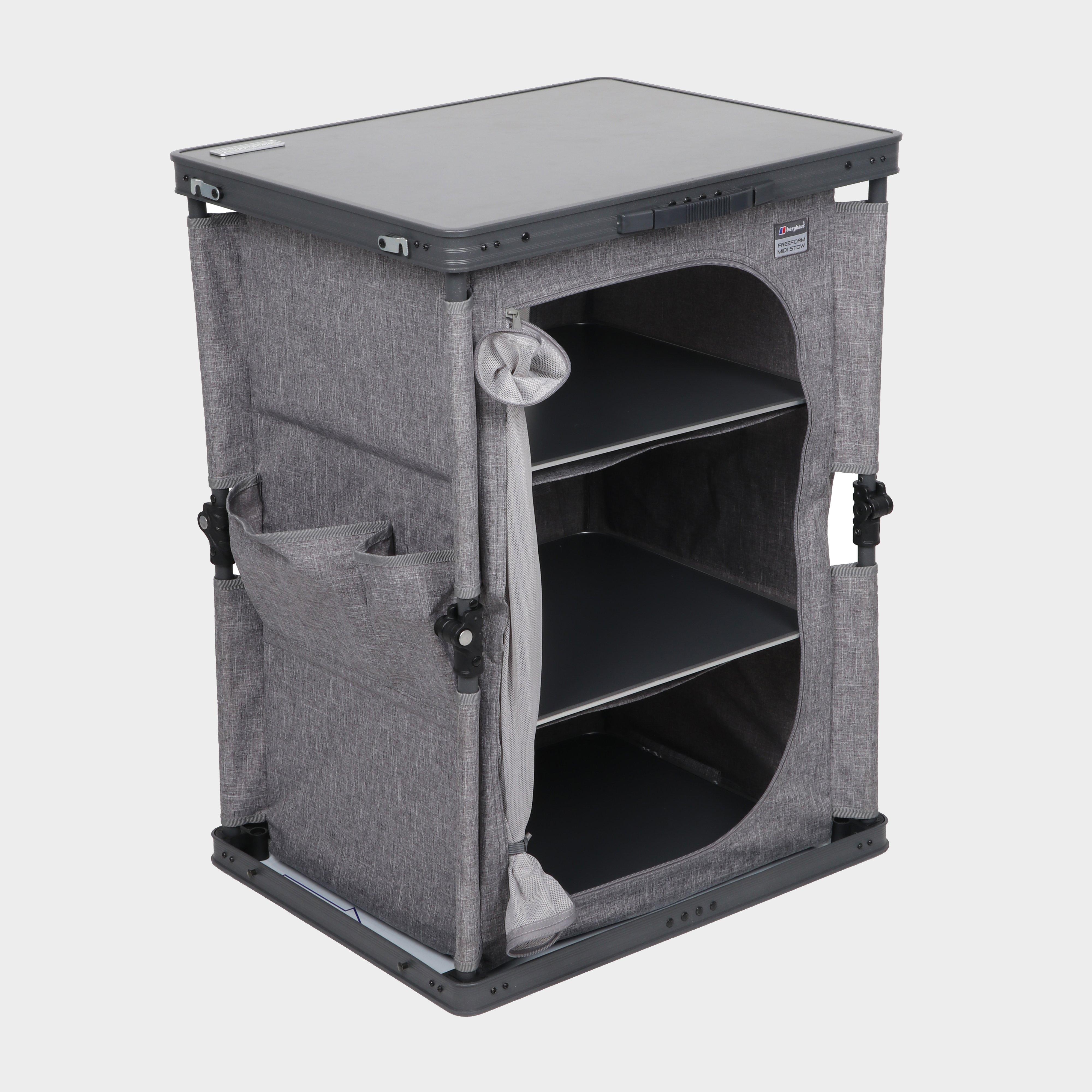 Berghaus Midi Stow Cupboard - Grey, Grey