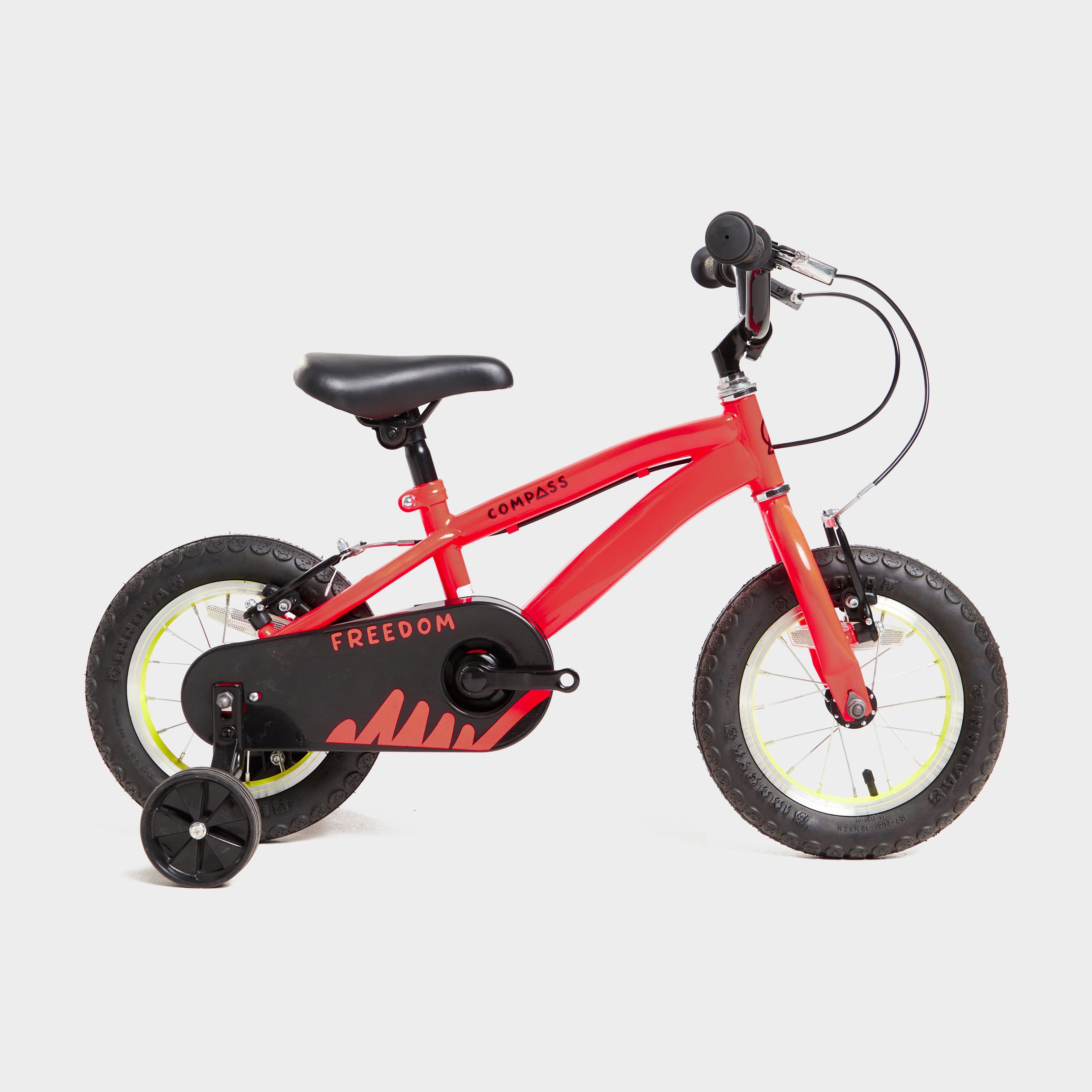 Compass Freedom 12” Kids' Bike - Red, RED