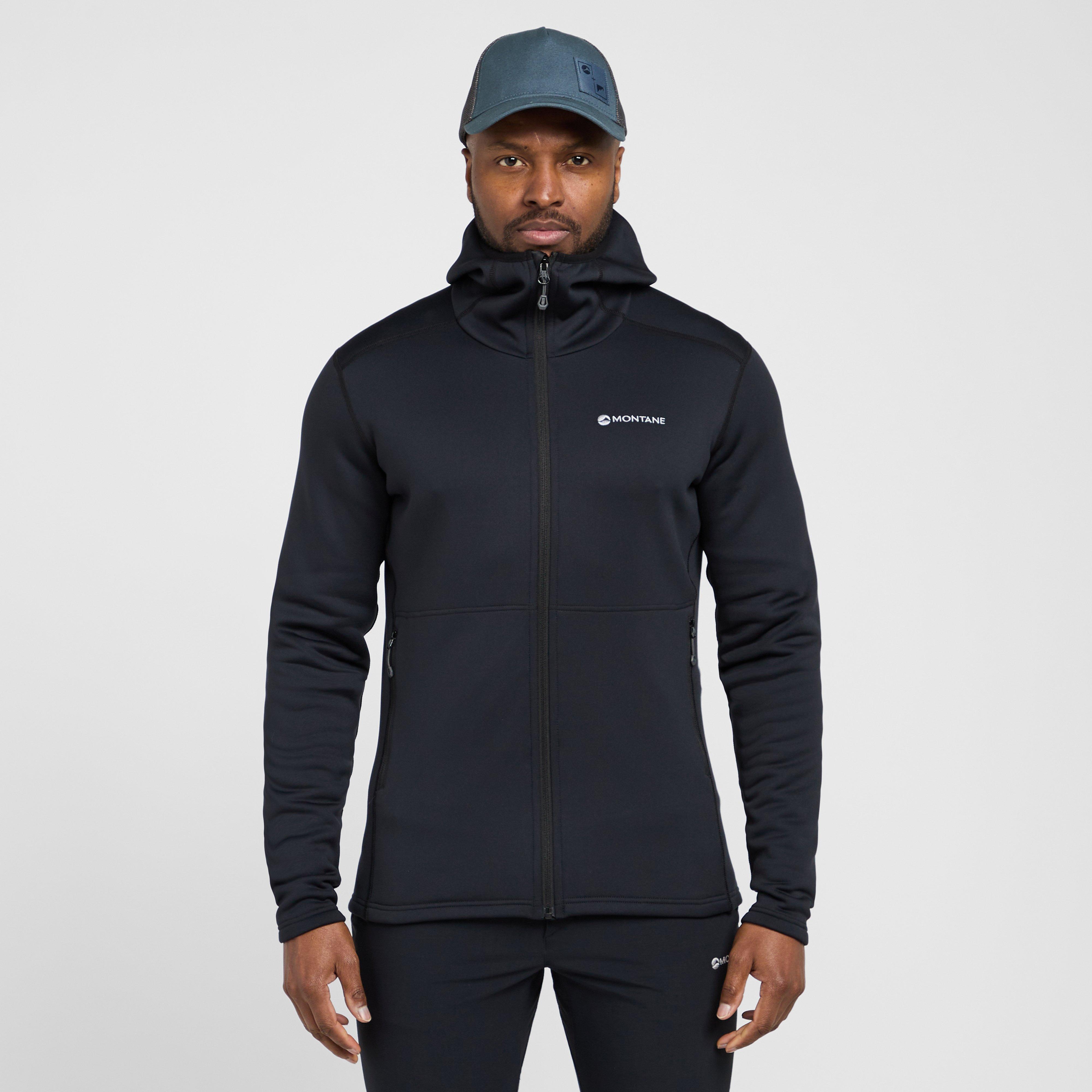 Montane Men's Fury Fleece Hoodie - Black, Black