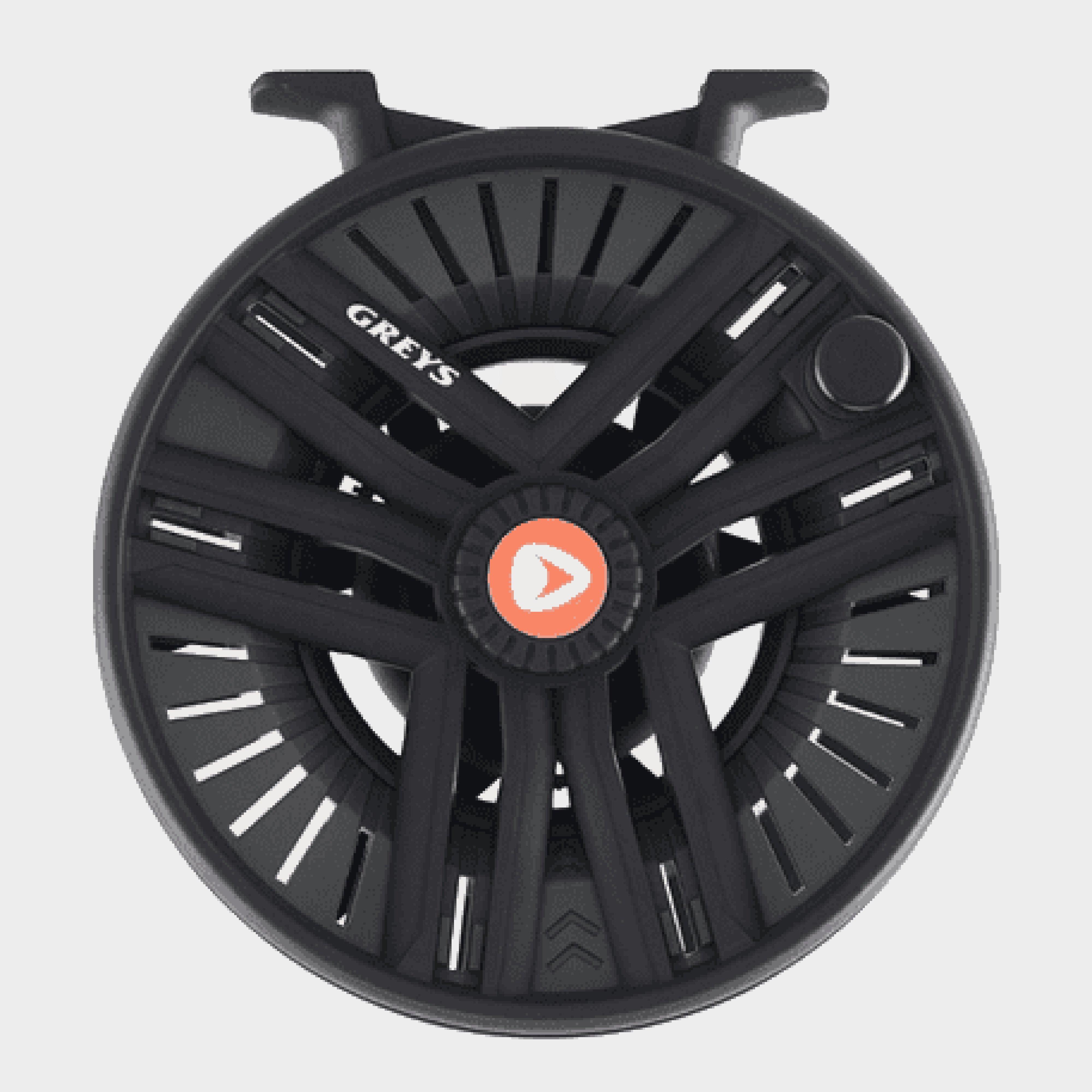 Greys Fin Cassette Fly Reel - Black, black