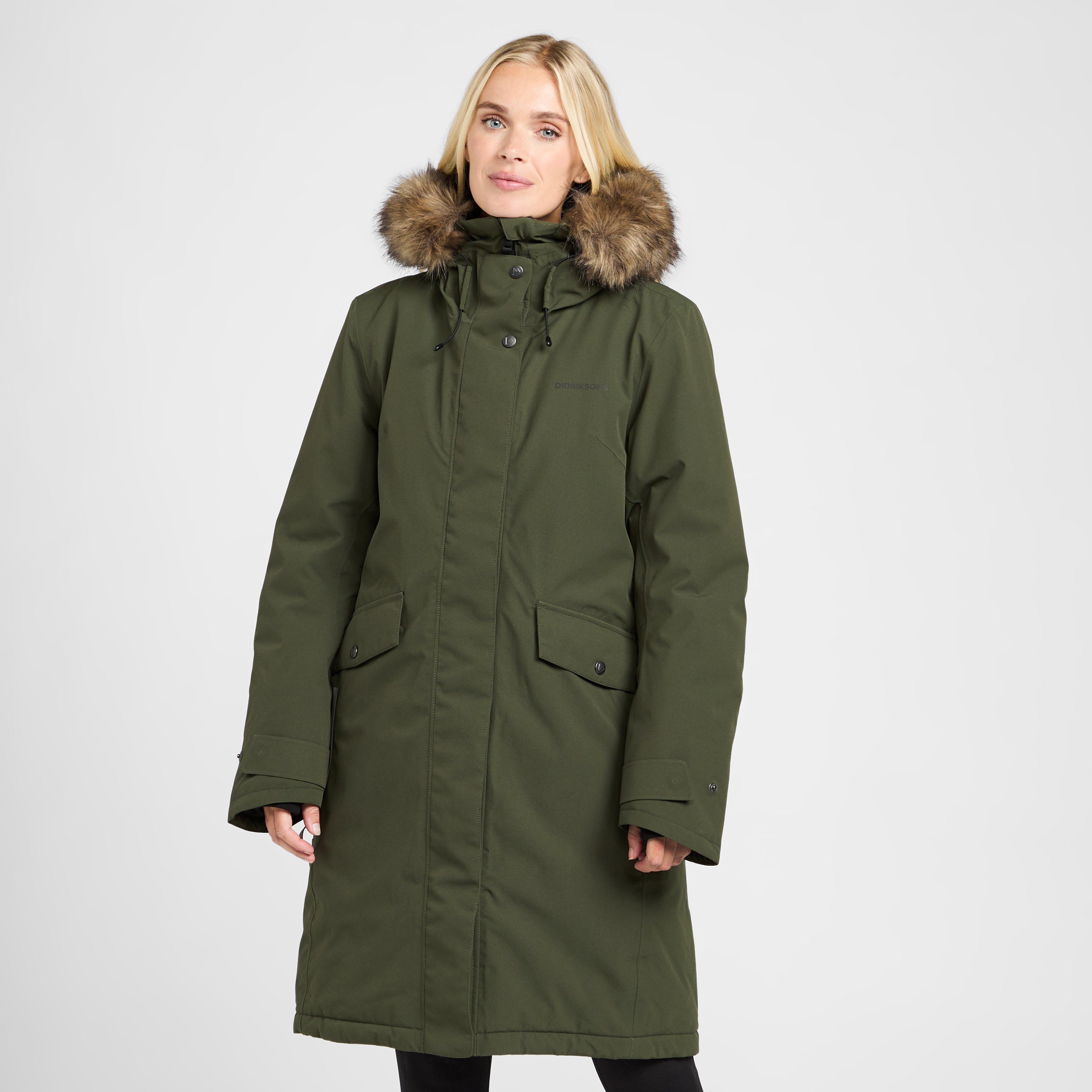 Didriksons Women's Erika Parka - Khk, KHK