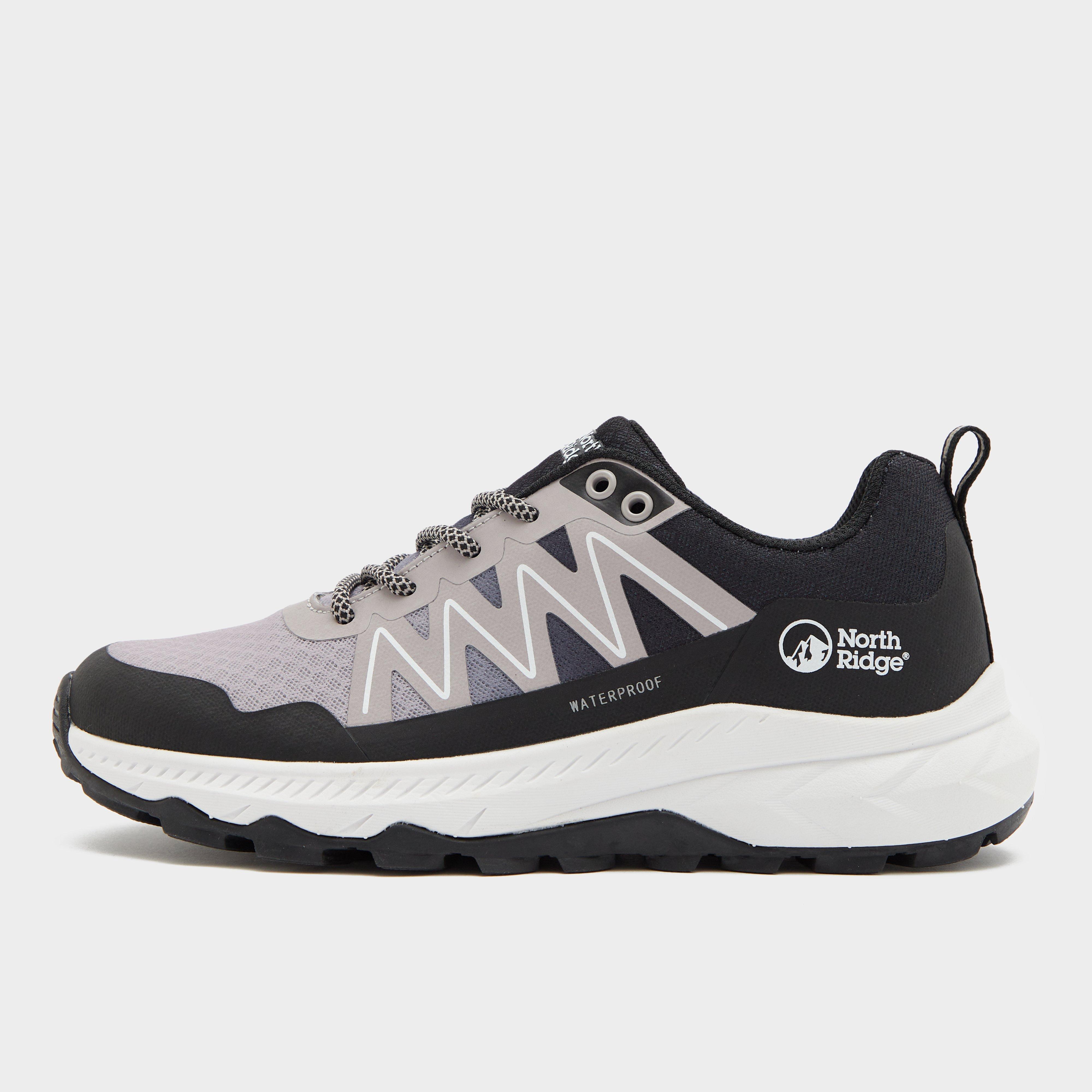 North Ridge Women's Nas Trail Waterproof Walking Shoe - Blk, BLK