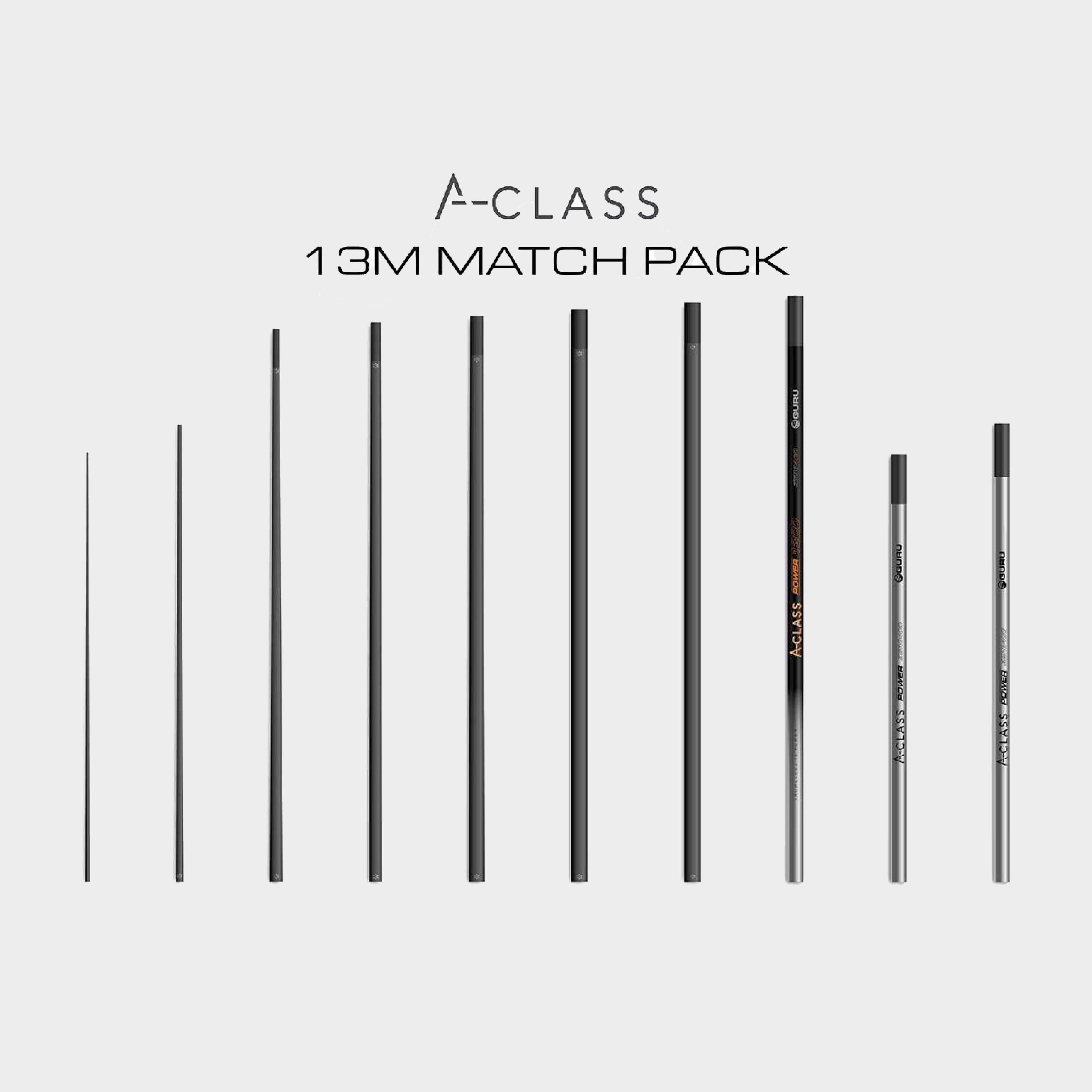 Guru A-Class 13M Pole - Match Pack - No Colour, No Colour