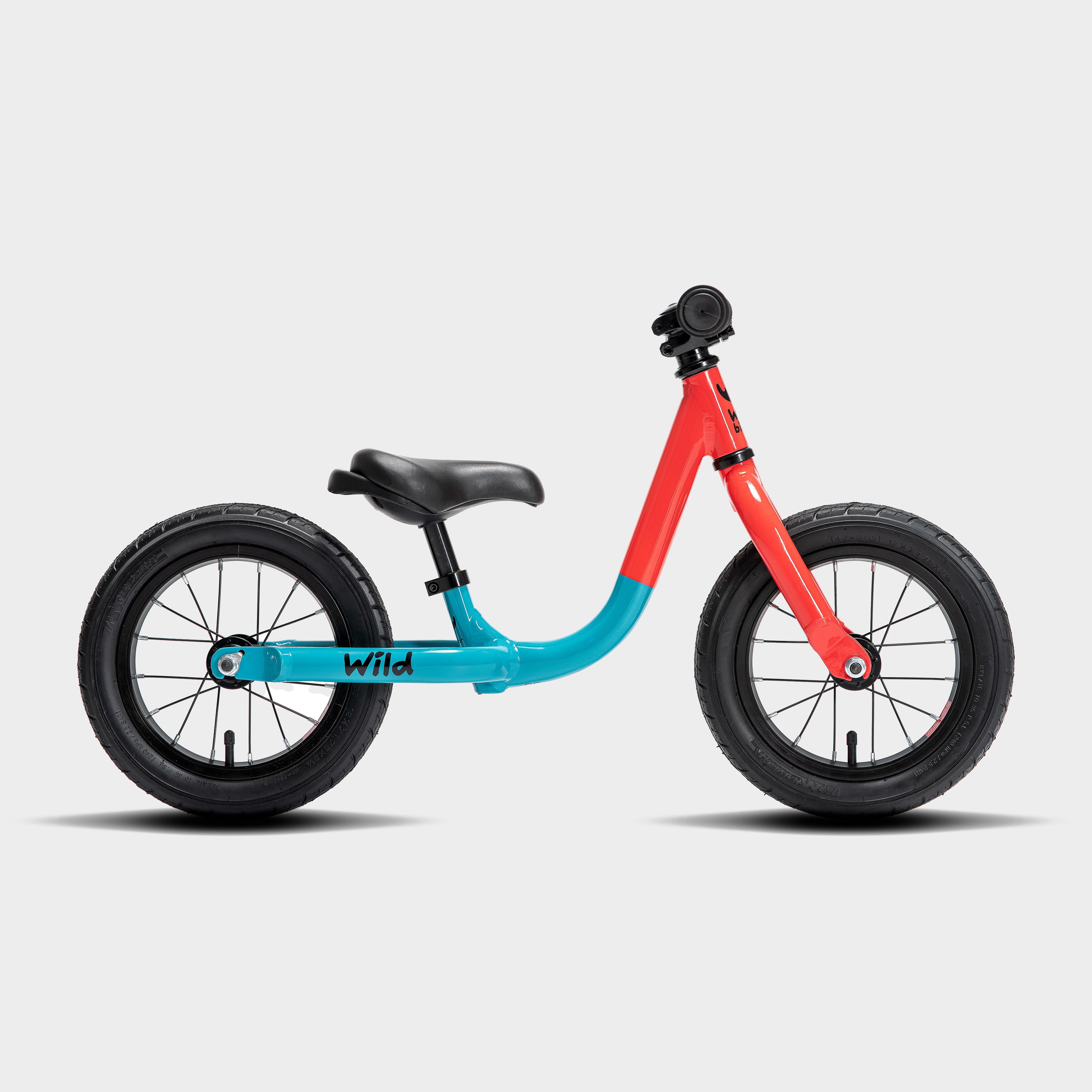 Wild Bikes Wild Balance 12” Kids' Bike - Redblu, REDBLU