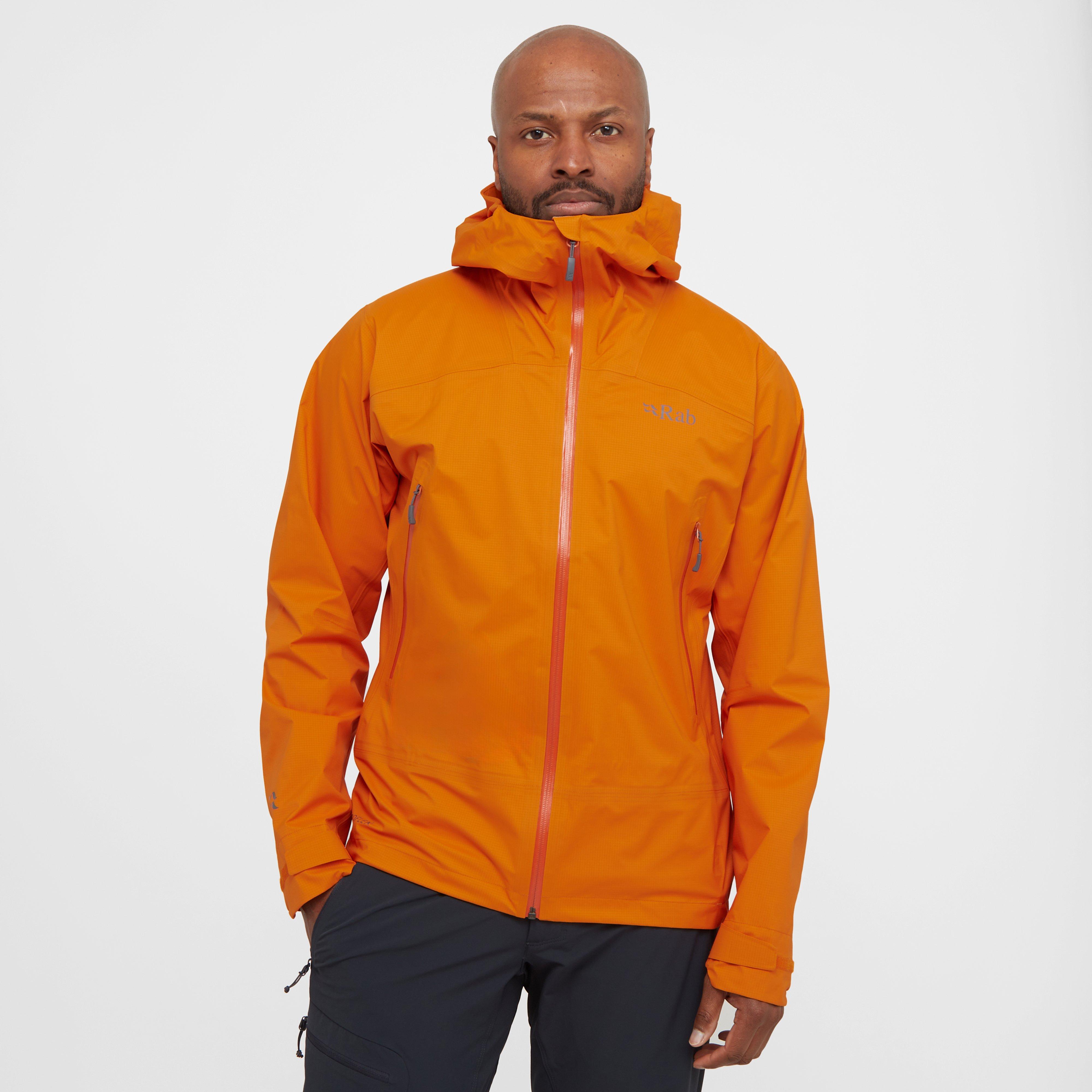 Rab Men's Firewall Light Waterproof Jacket - Org$, ORG$