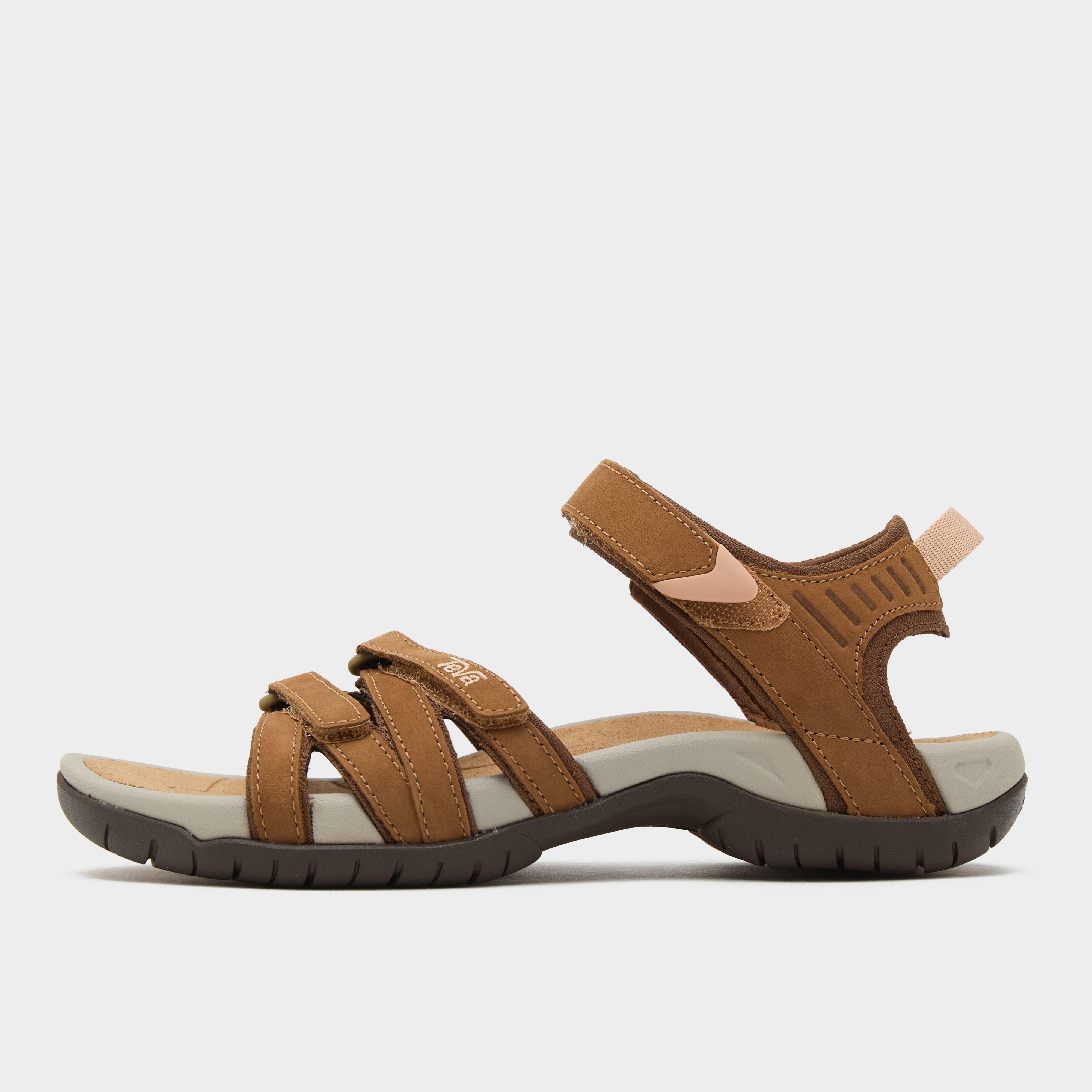 Teva Women's Tirra Leather Sandals - Brn, BRN
