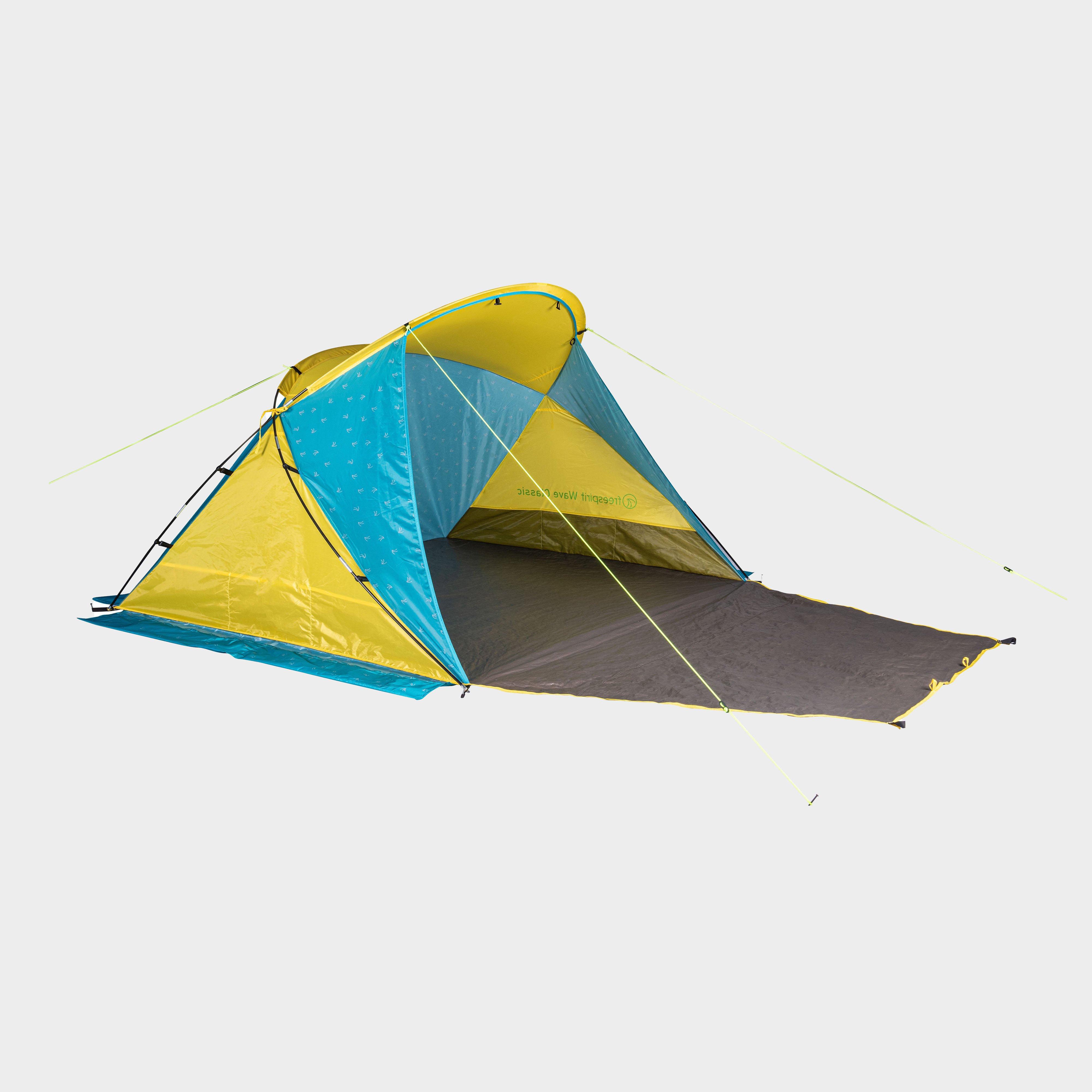 Freespirit Wave Classic Beach Shelter - Yel, YEL