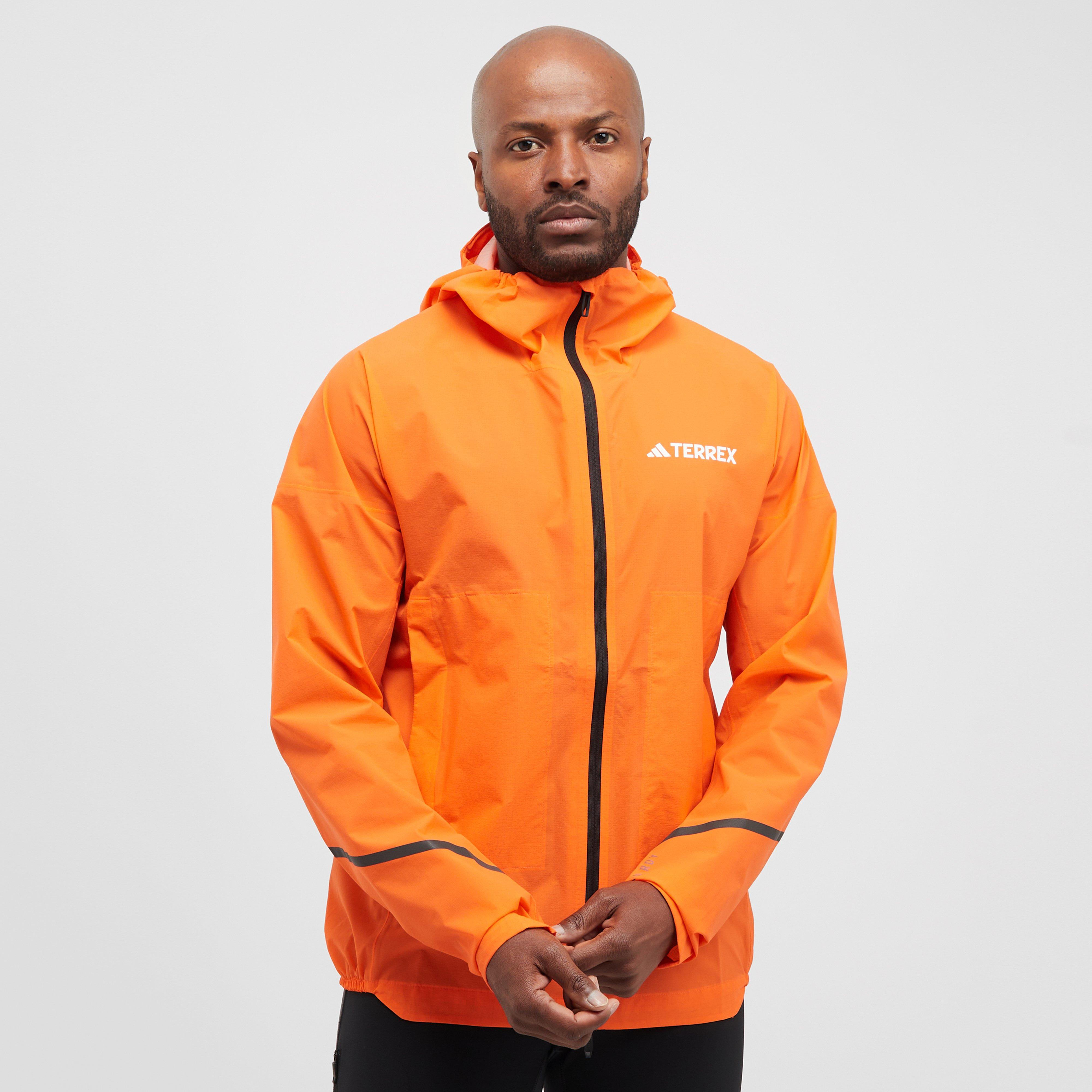 Adidas Terrex Men's Xperior 2.5 Light Rain-Rdy Jacket - Org, ORG