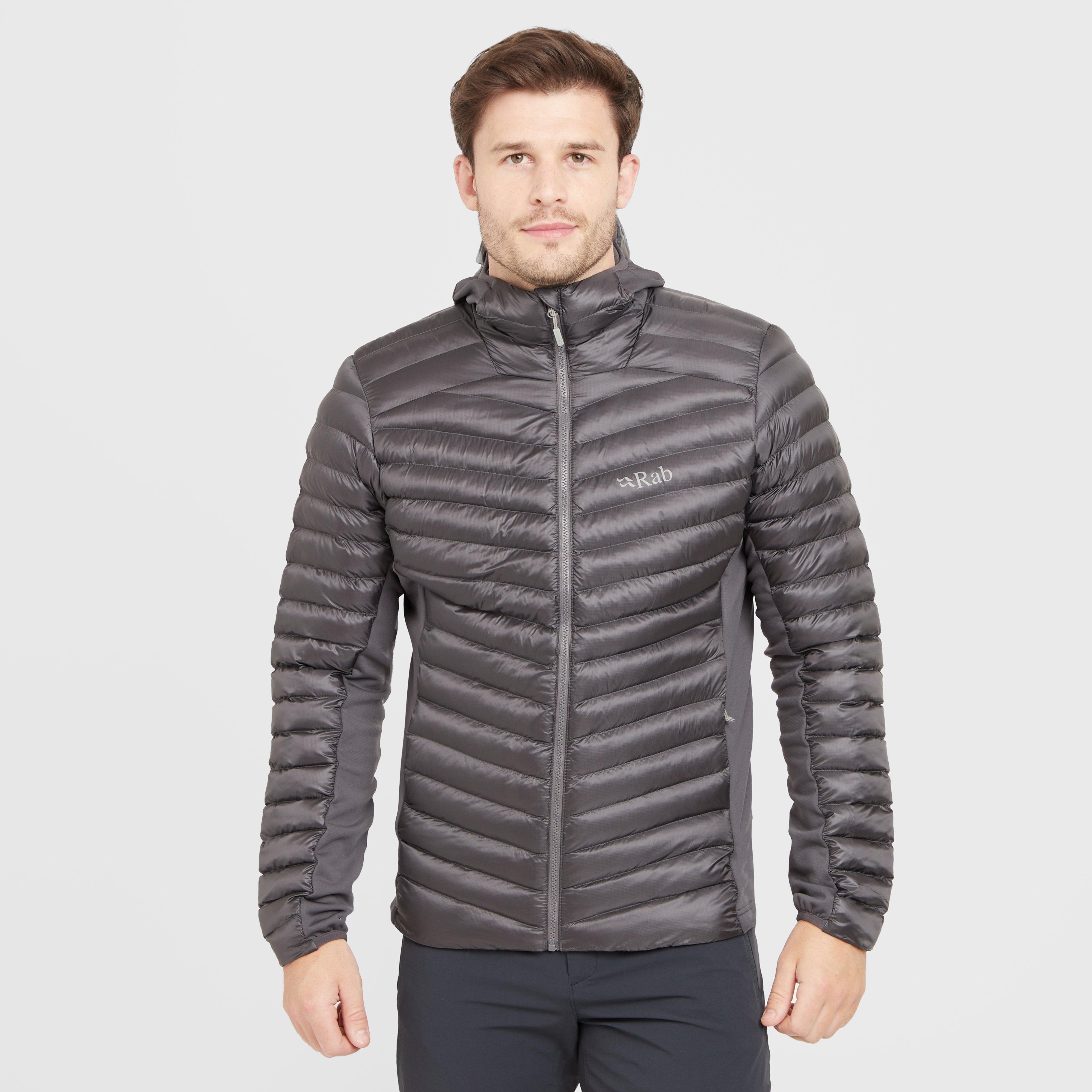 Rab Men's Cirrus Flex 2.0 Insulated Hooded Jacket - Dgy$, DGY$
