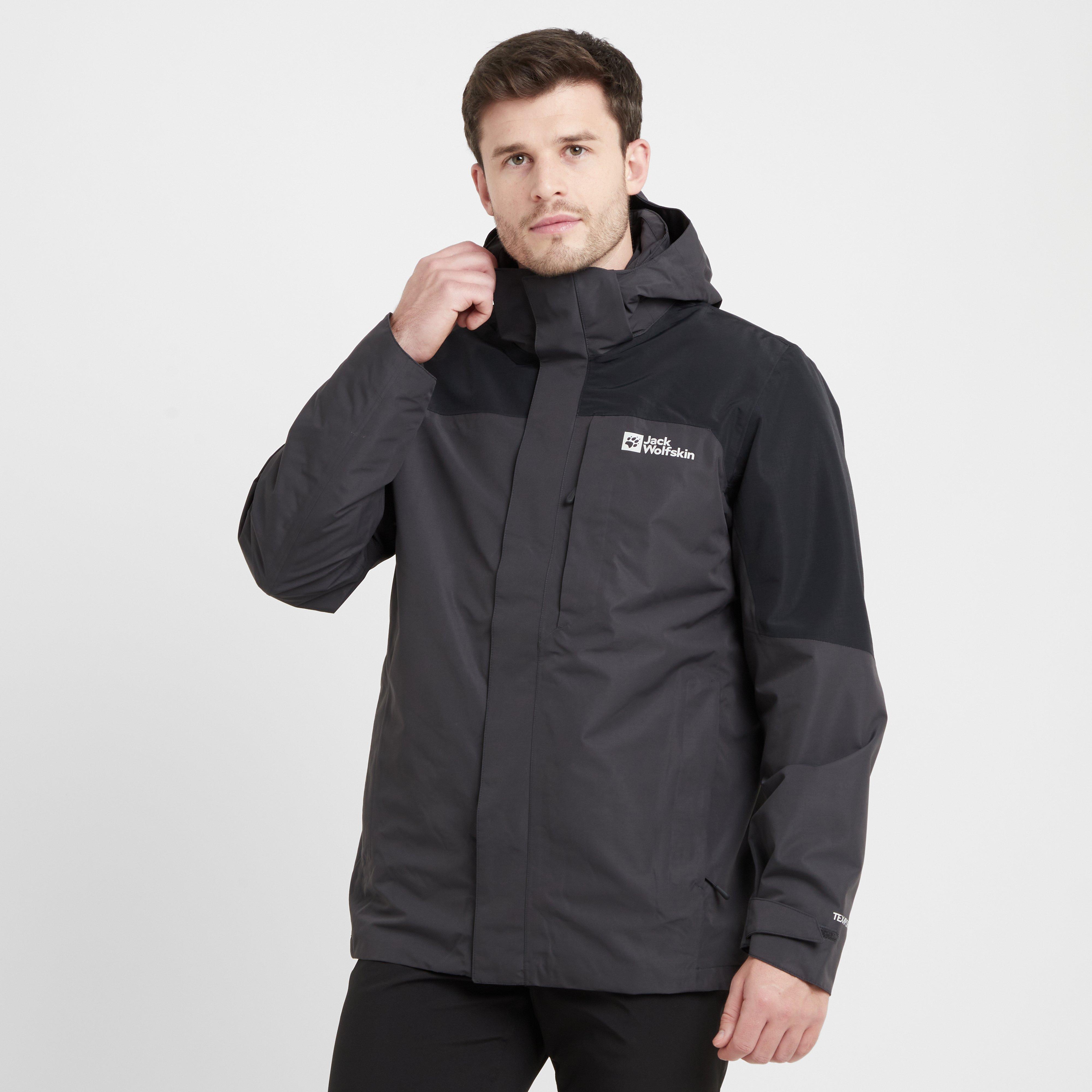 Jack Wolfskin Men's Romberg 3In1 Jacket - Blk, BLK