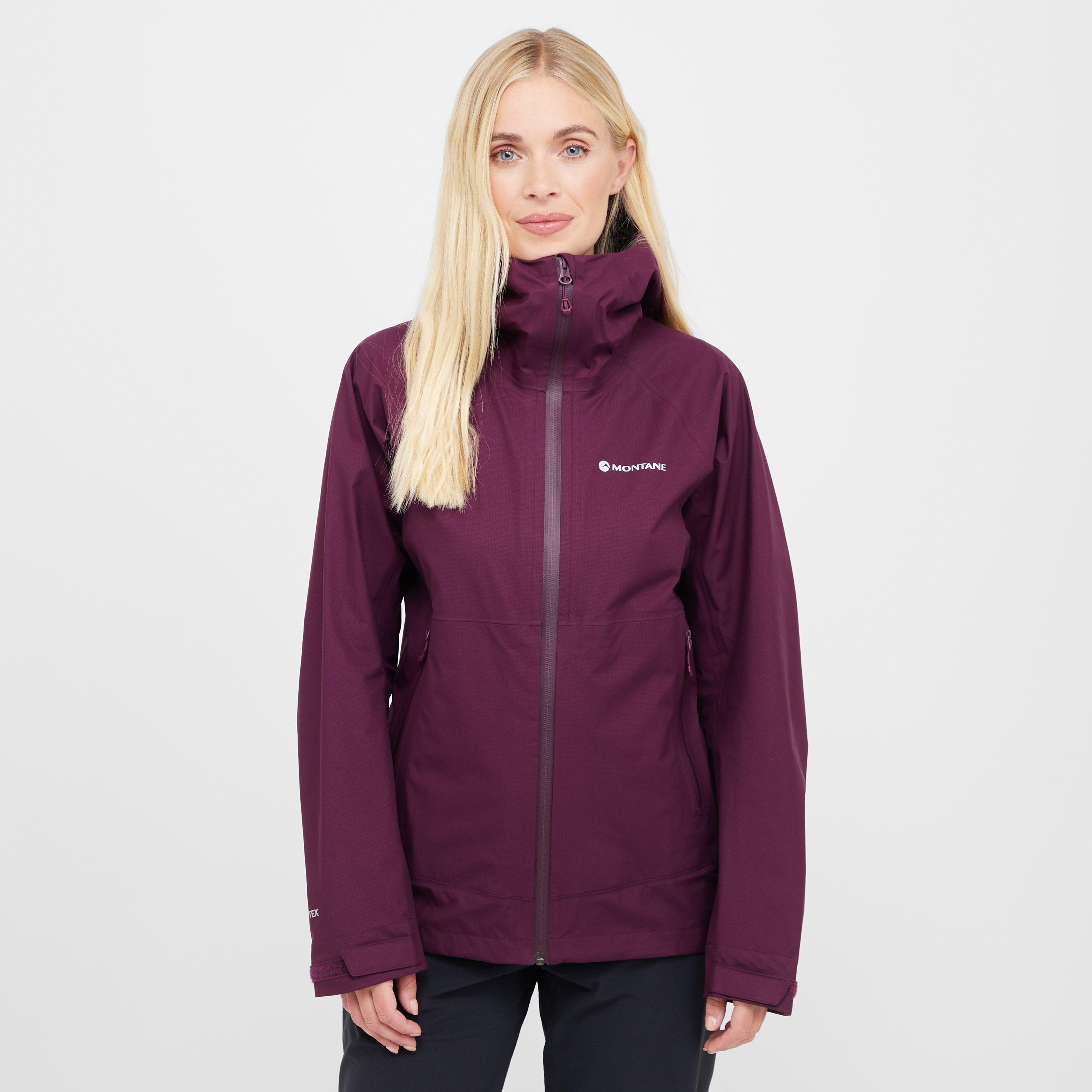 Montane Women's Spirit Lite Waterproof Jacket - Bur, BUR