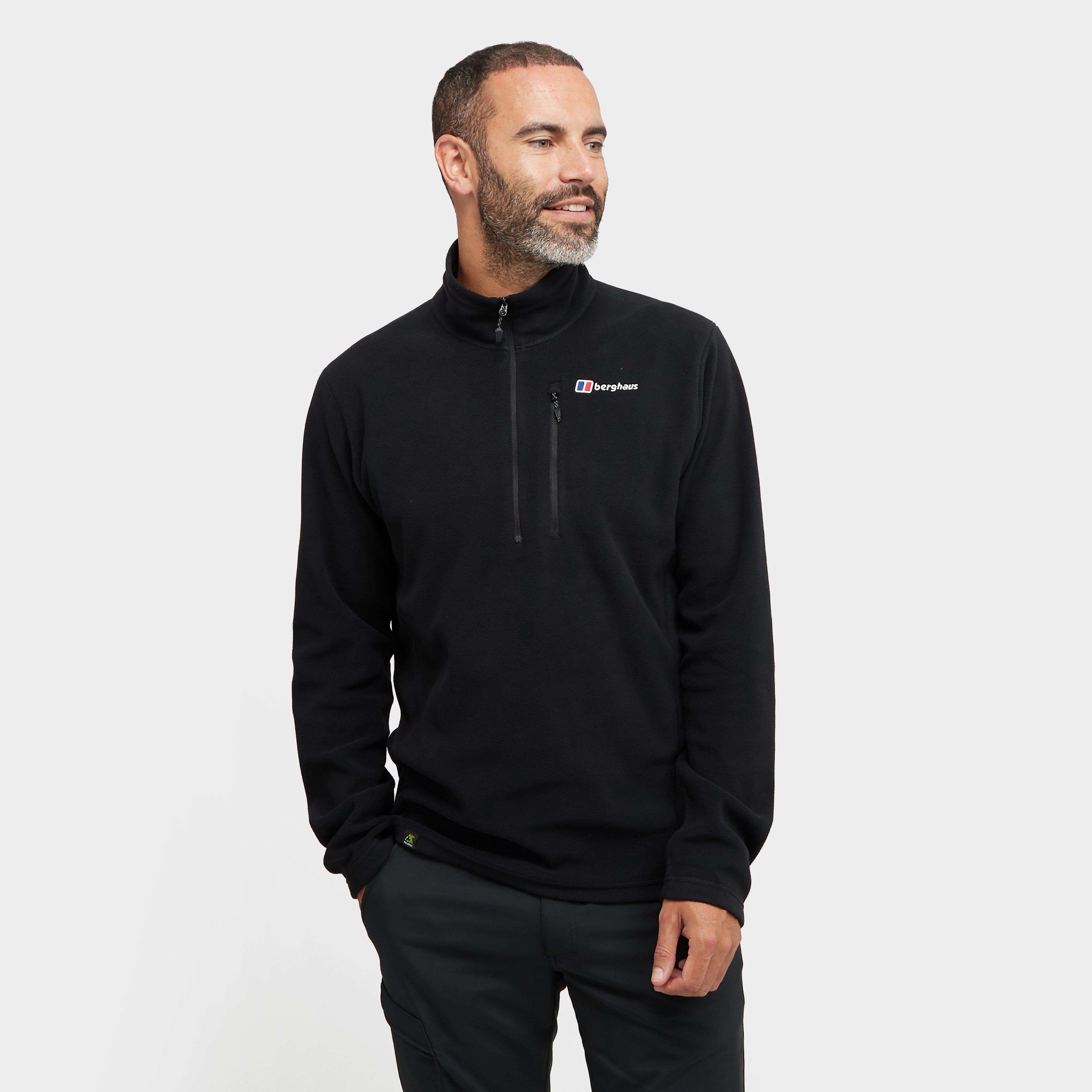 Berghaus Men's Prism Micro Pt Half-Zip Fleece Top, B
