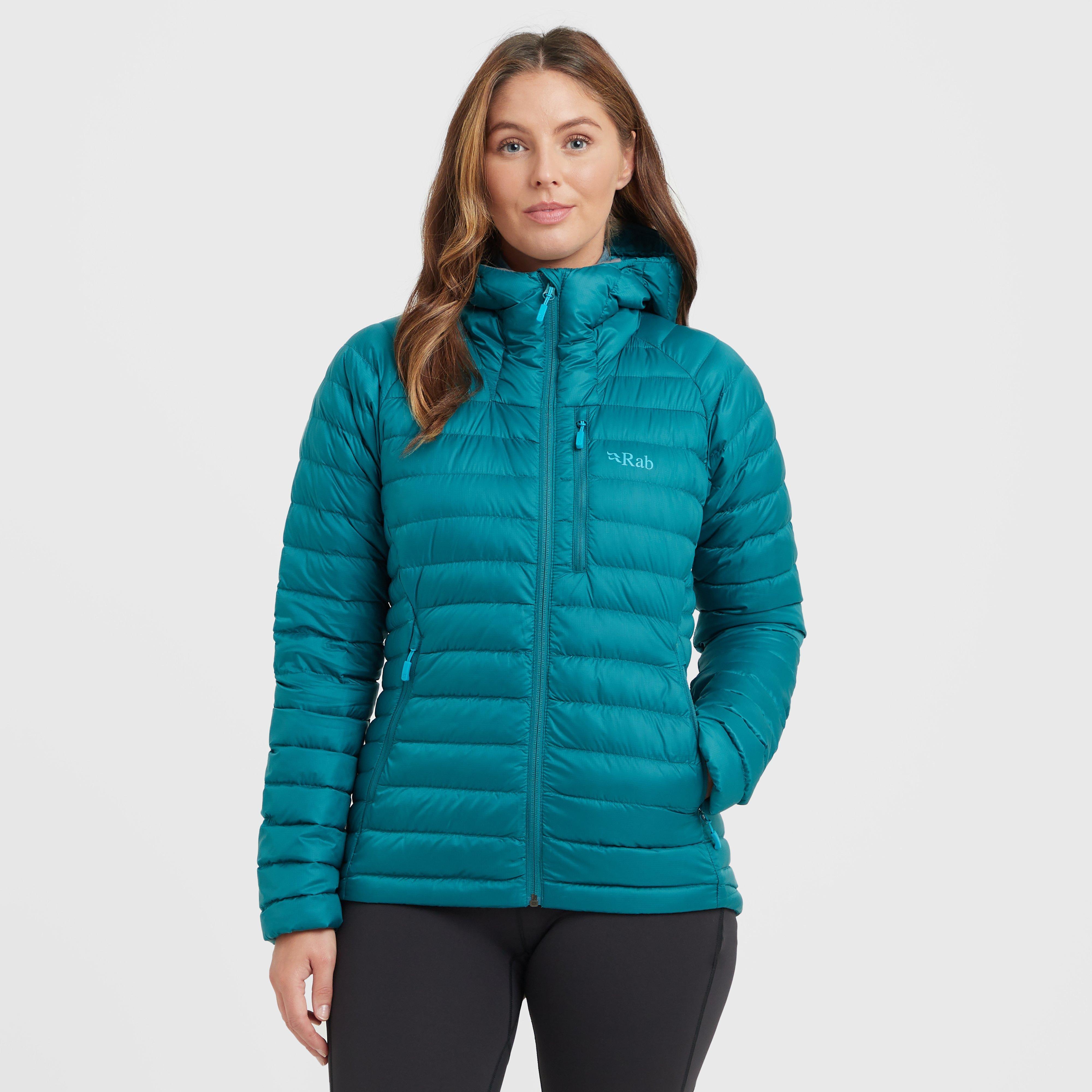 Rab Women's Microlight Alpine Down Jacket - Teal, TEAL