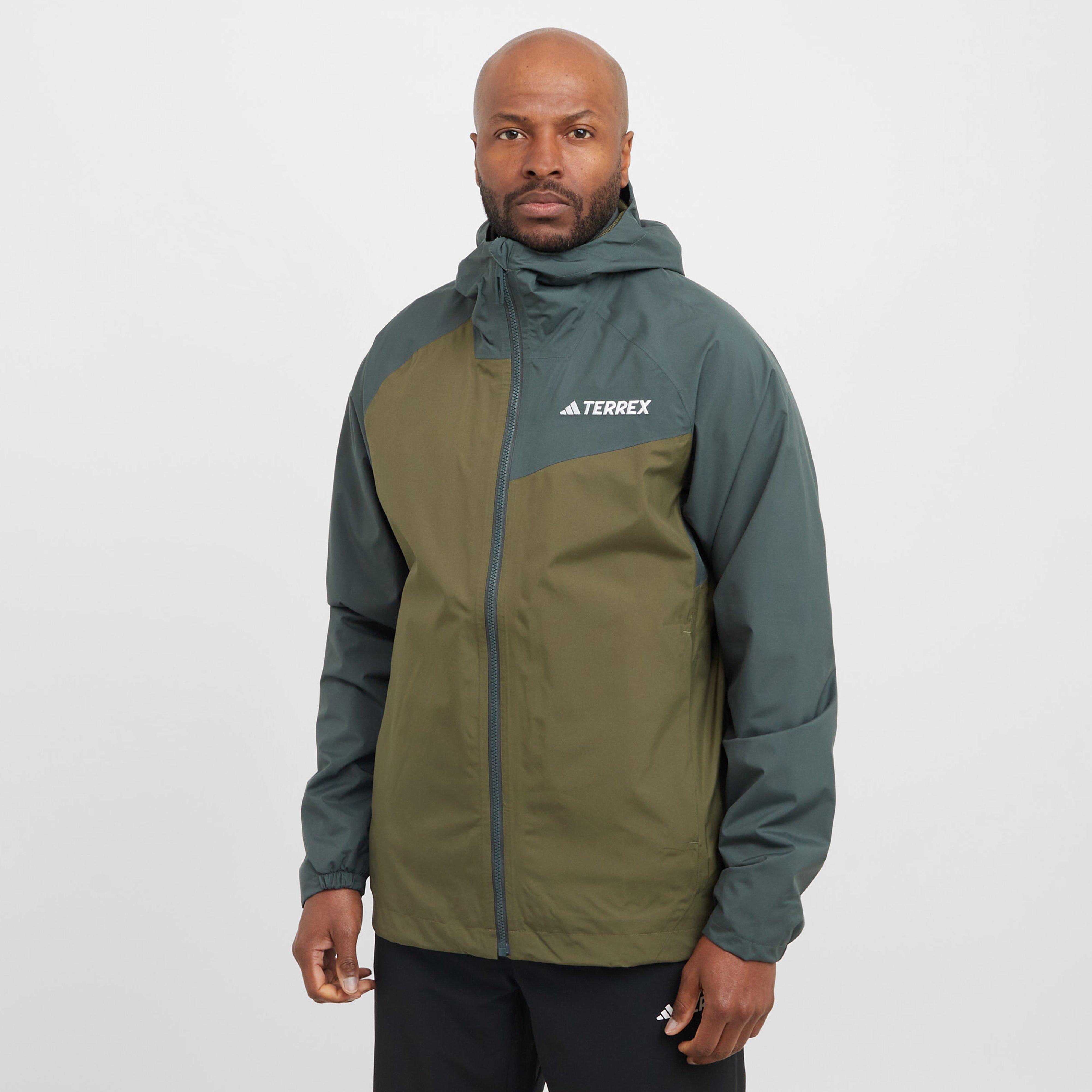 Adidas Terrex Men's Terrex Multi 2L Rain.Rdy Jacket - Olv, OLV