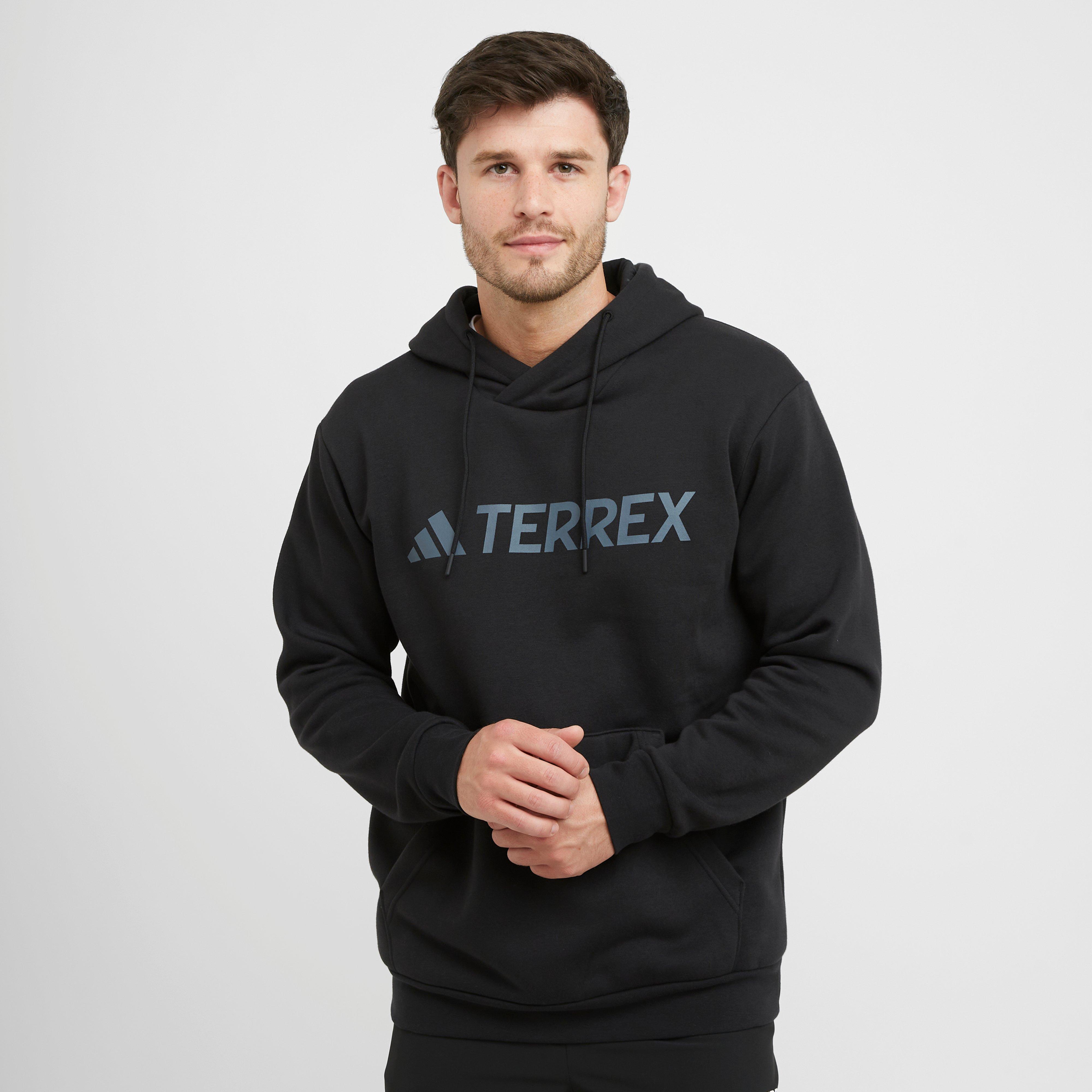Adidas Terrex Men's Multi Large Logo Hoodie - Blk, BLK