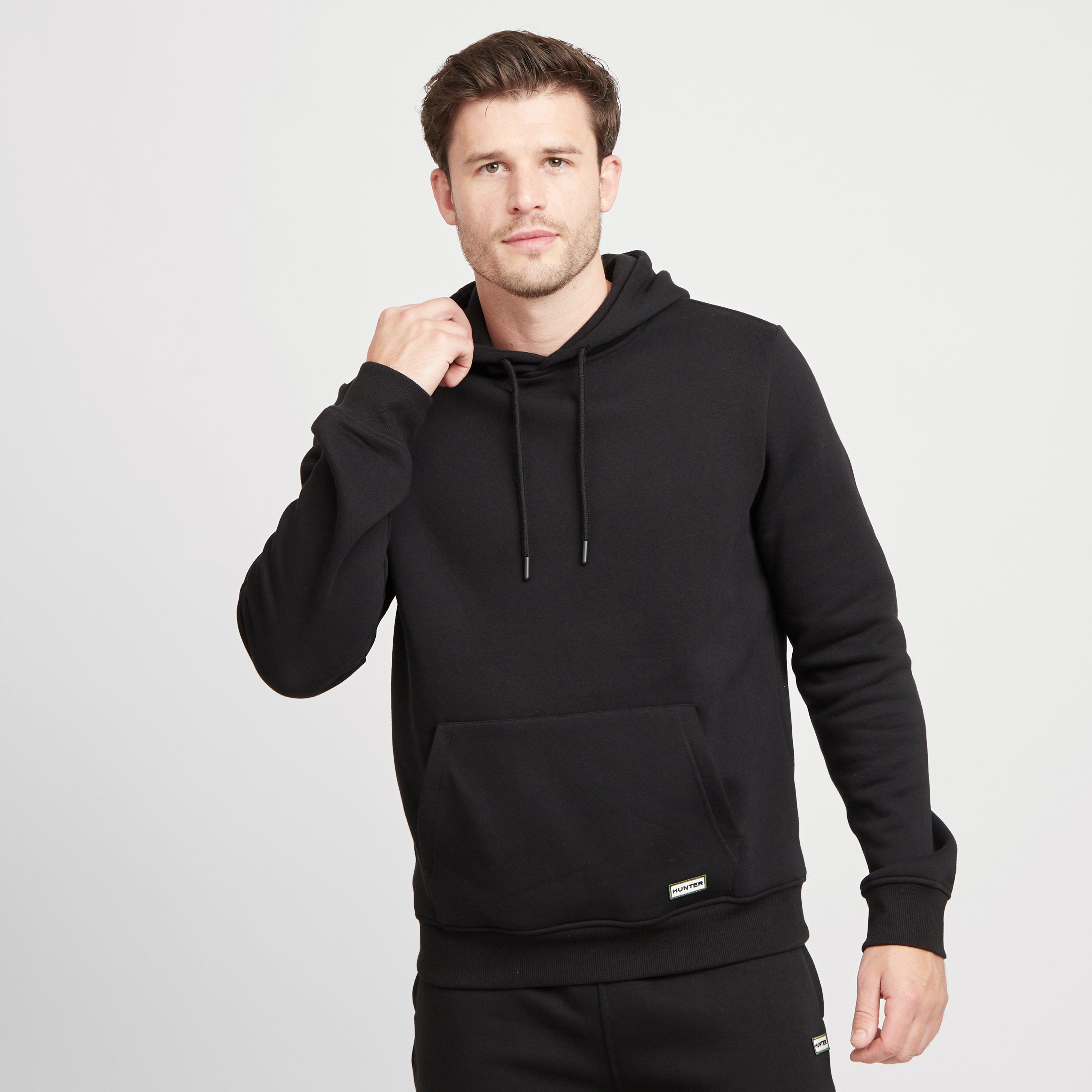 Hunter Men's Wishaw Logo Hoodie - Blk, BLK