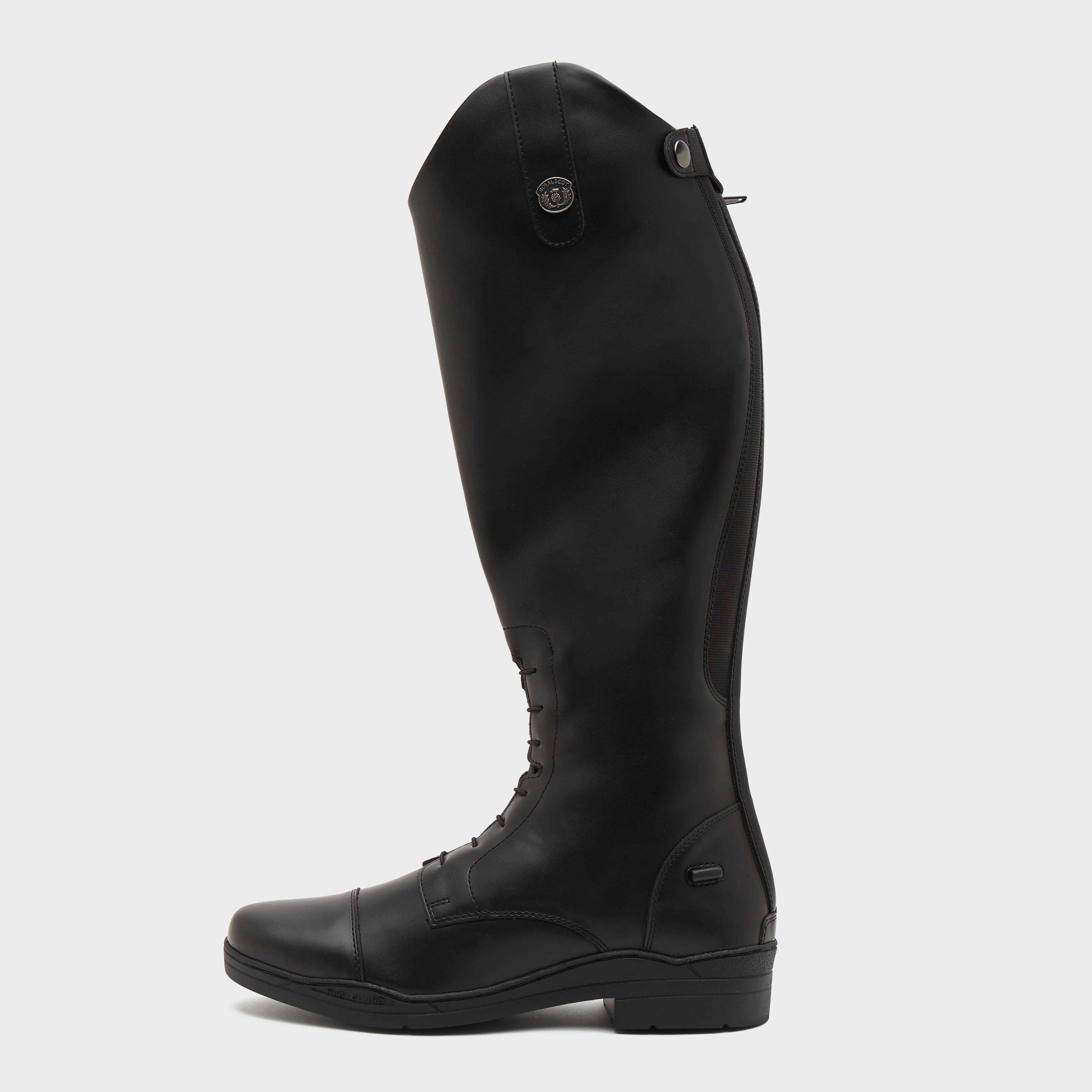 Royal Scot Men's Annan Tall Riding Boots - Black, Black