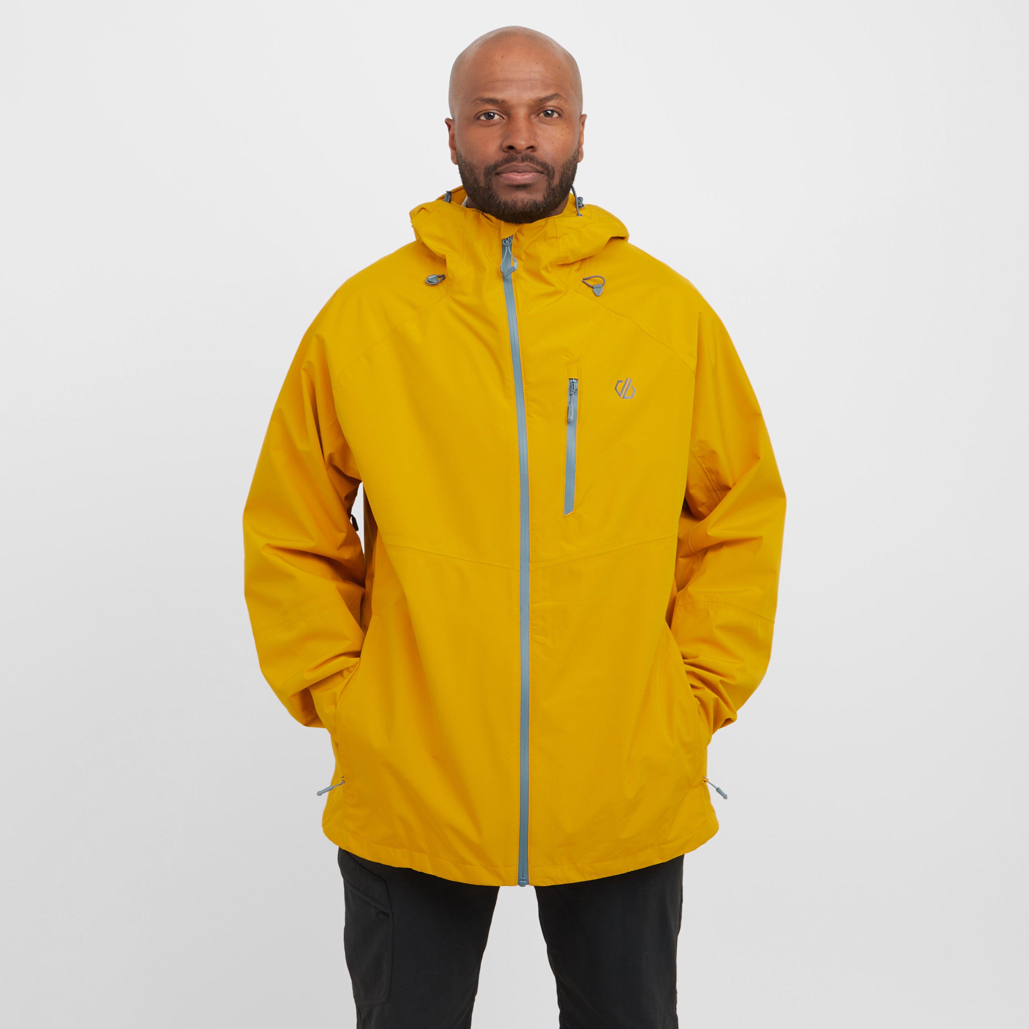 Dare 2B Men's Breathe Out Waterproof Jacket - Ylw, YLW