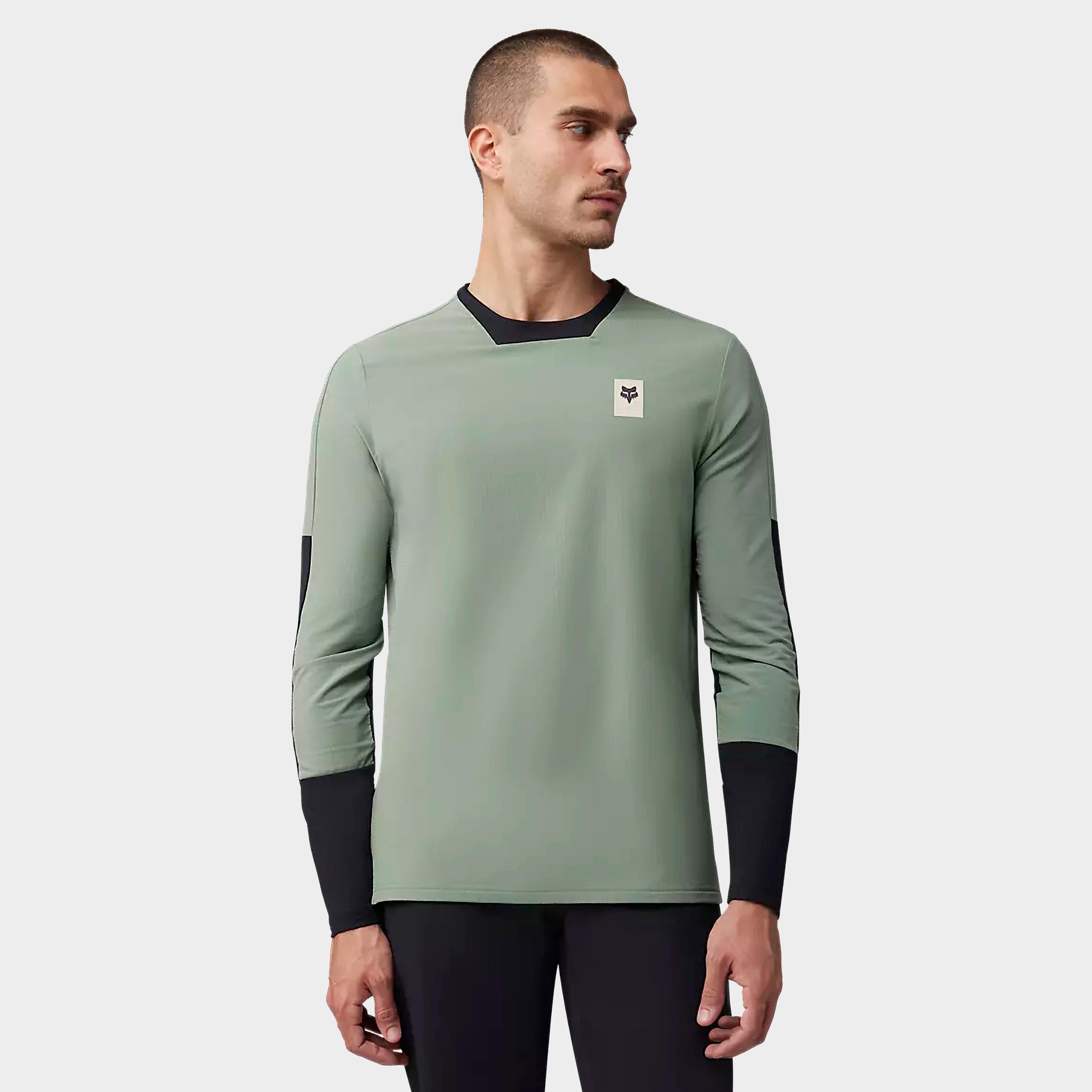 Fox Men's Defend Thermal Jersey - Moss, MOSS