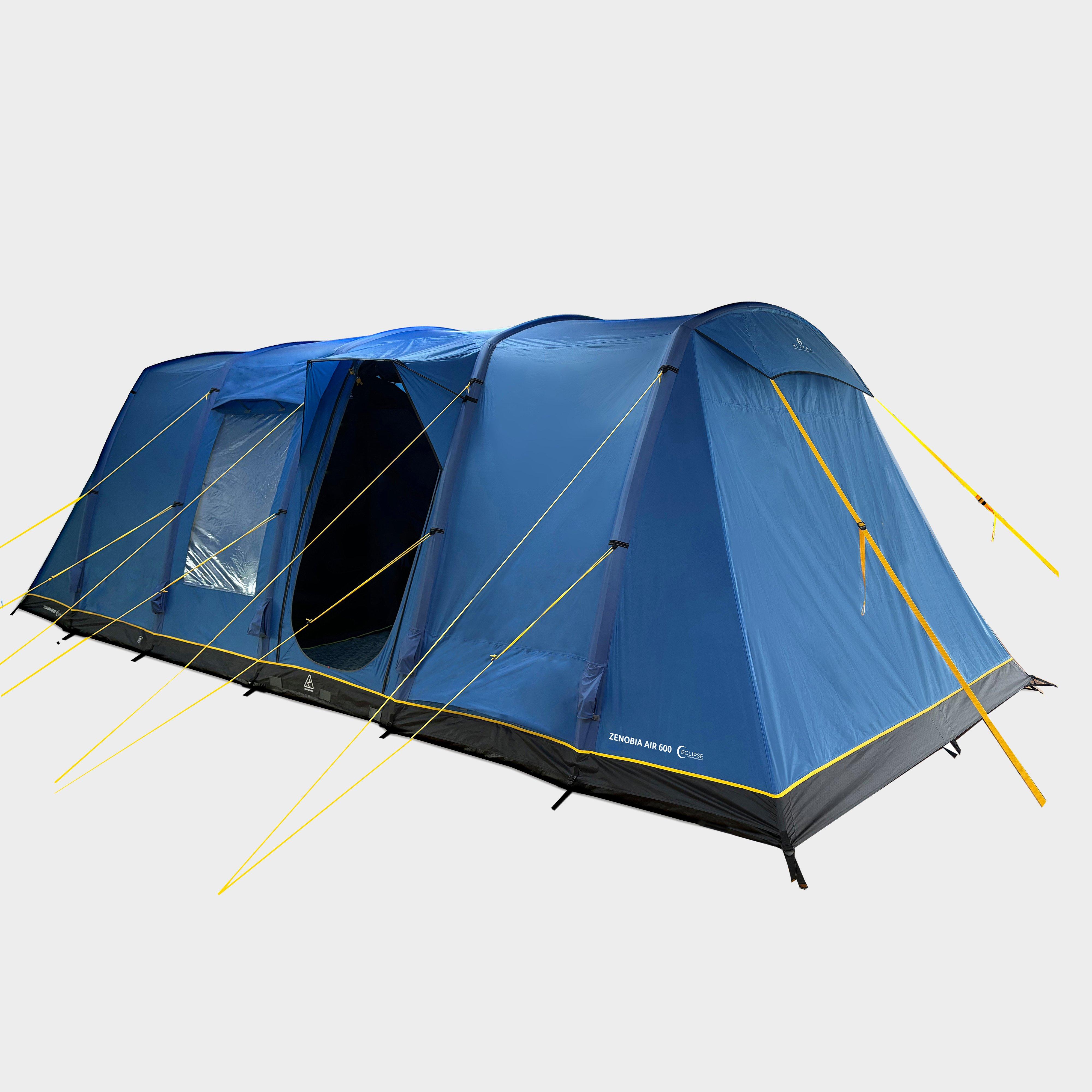 Hi-Gear Zenobia Air Eclipse 6 Person Family Tent - Blu, BLU