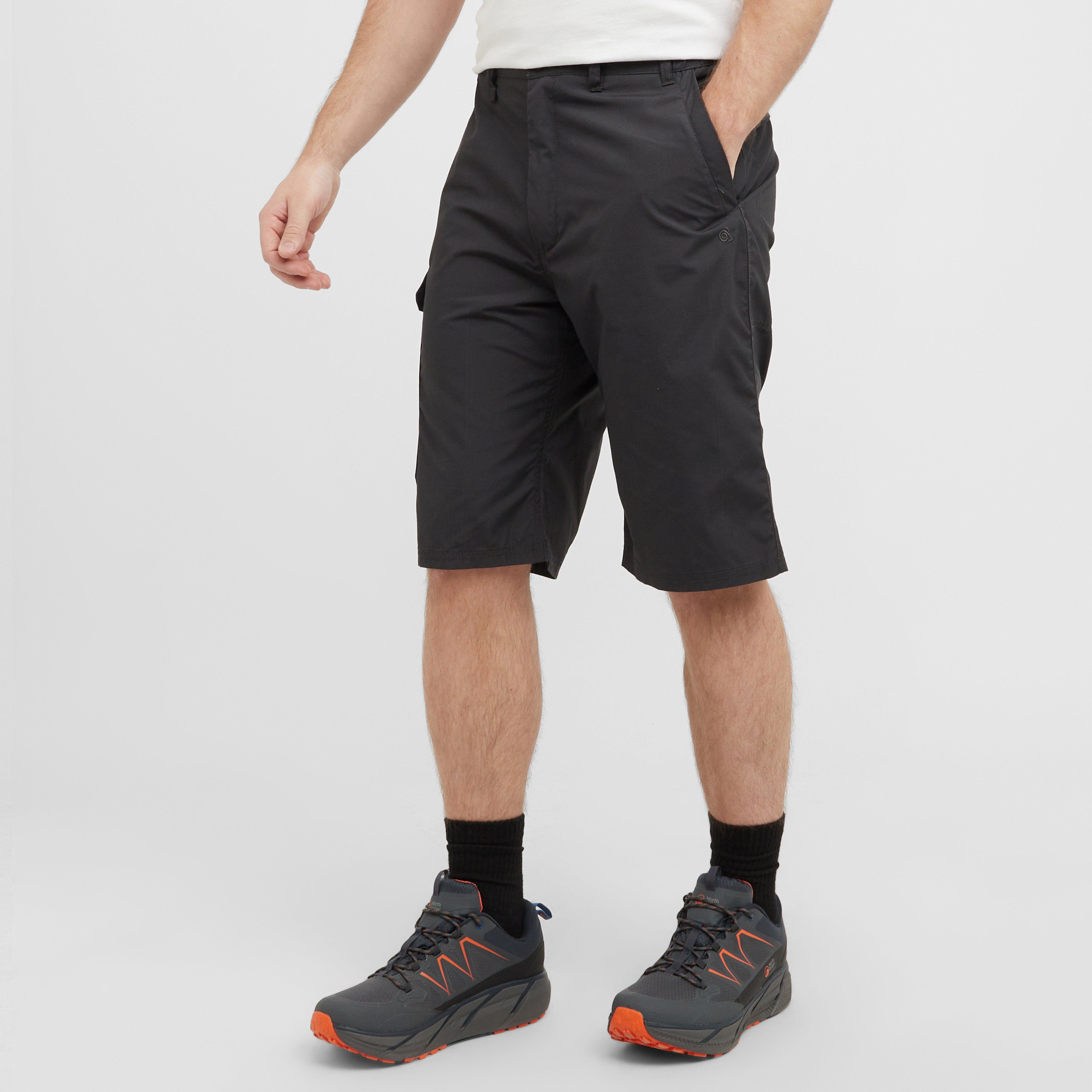 Craghoppers Men's Kiwi Long Shorts - Blk, BLK