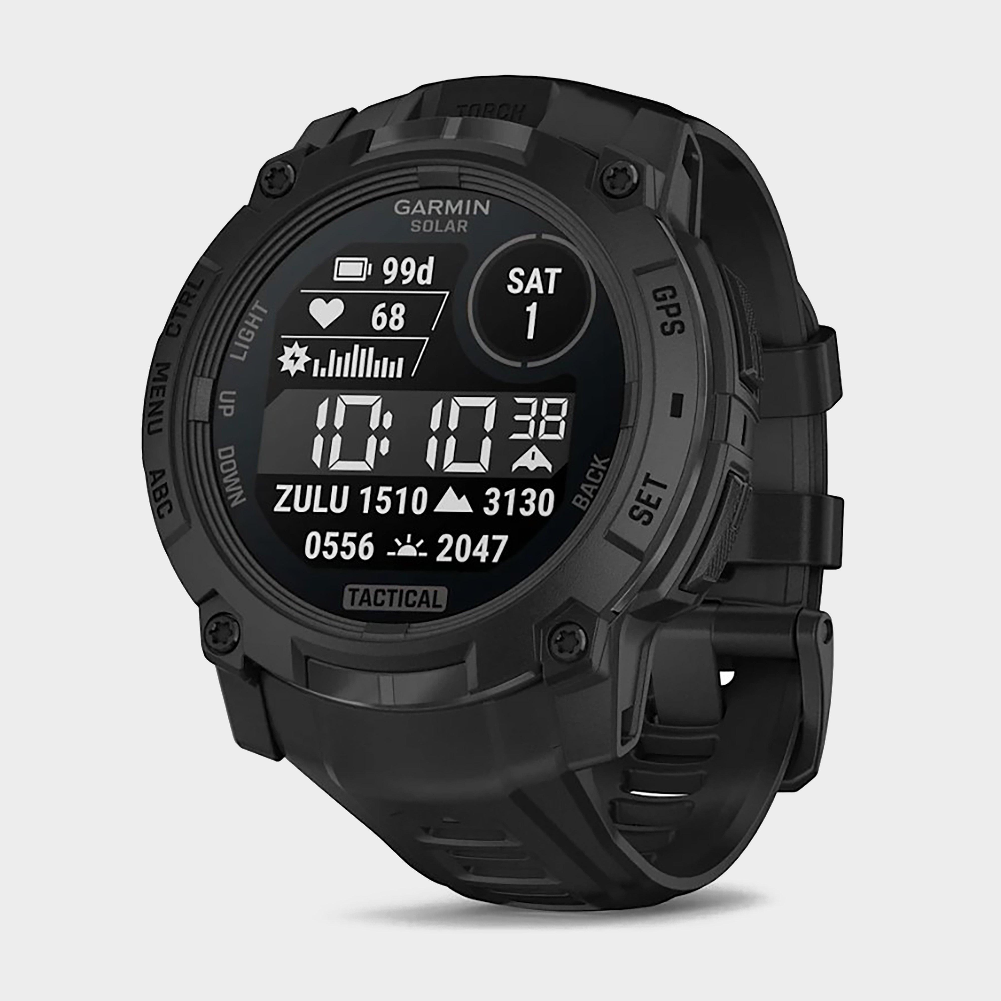 Garmin Instinct® 3 Solar 50Mm Tactical Edition Multi-Sport Smartwatch