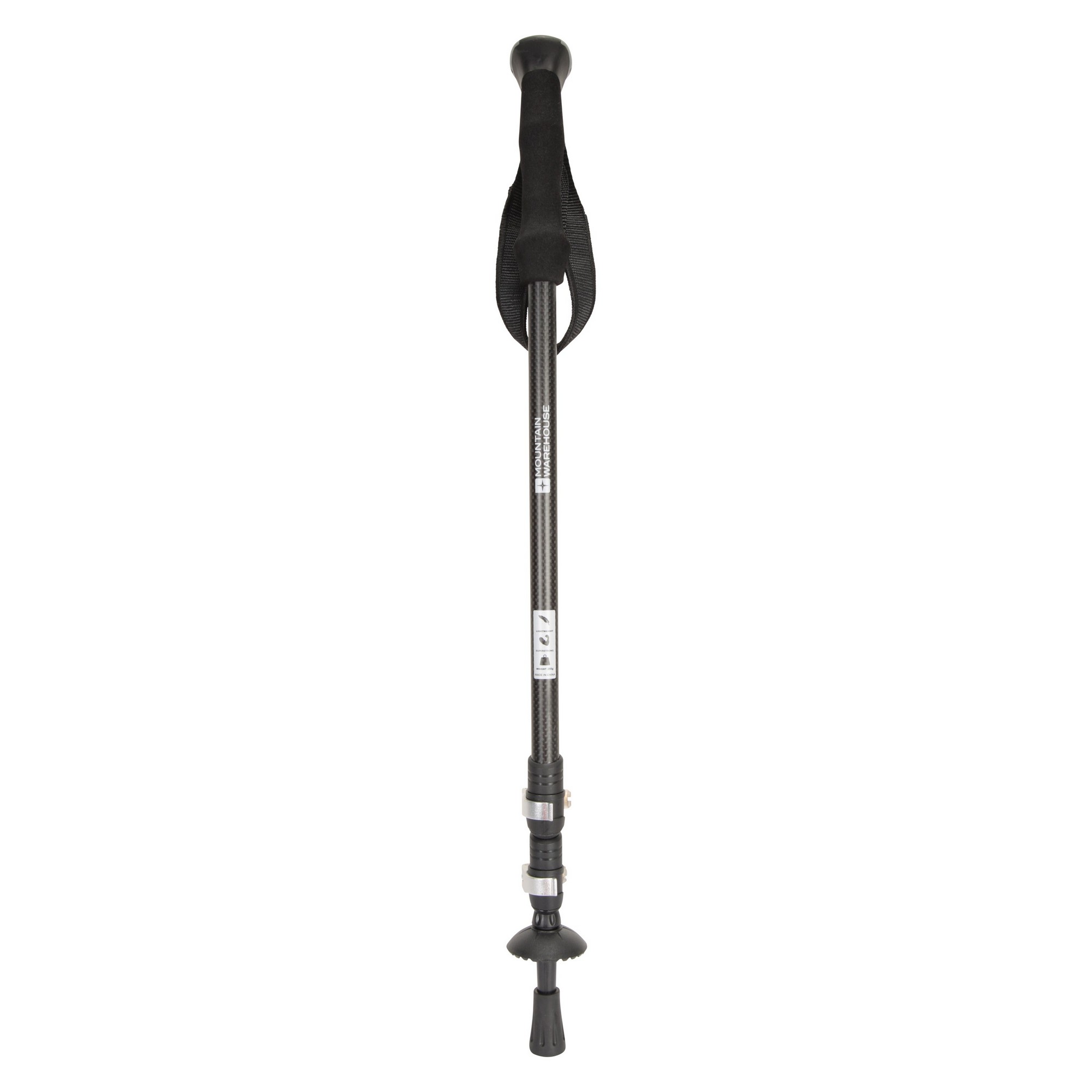 Mountain Warehouse Unisex Bowfell Trekking Pole (Black) - One Size