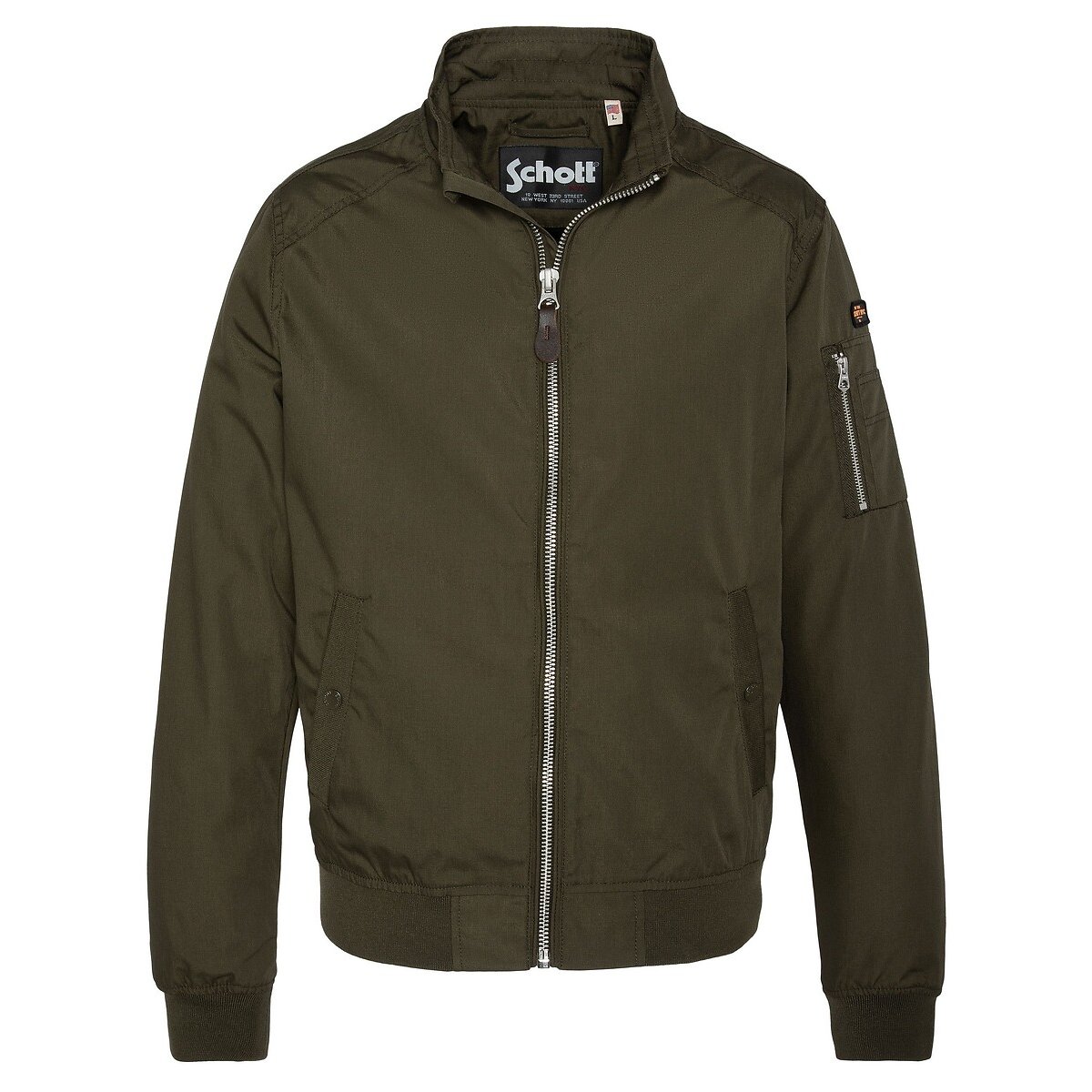 Kenny Zip-Up Jacket with High Neck