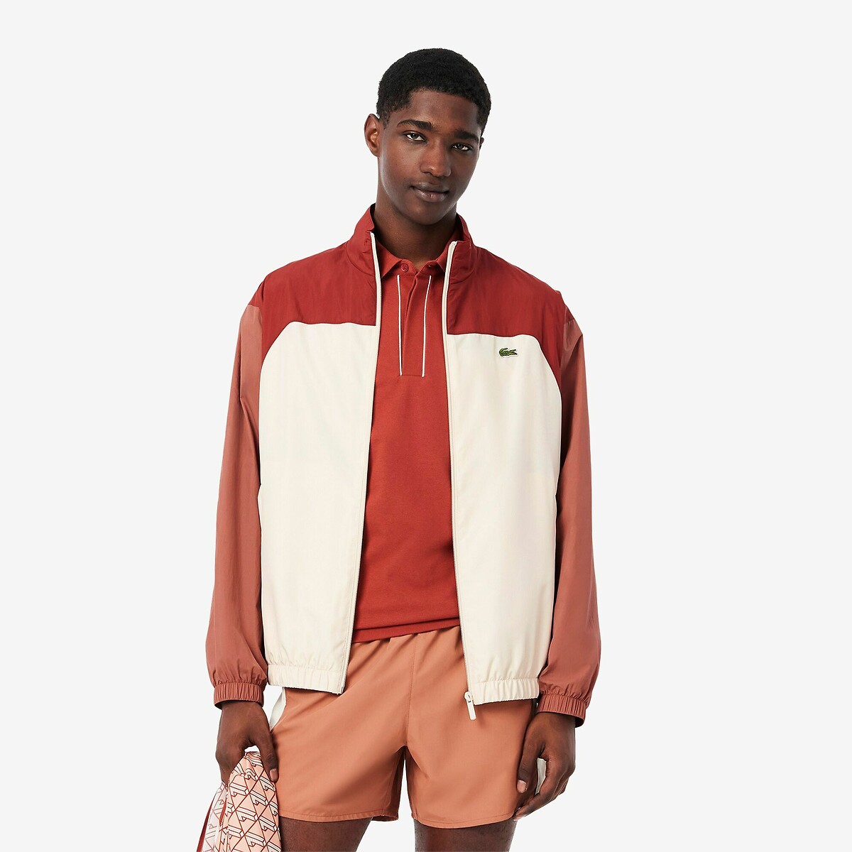Colour Block Track Top