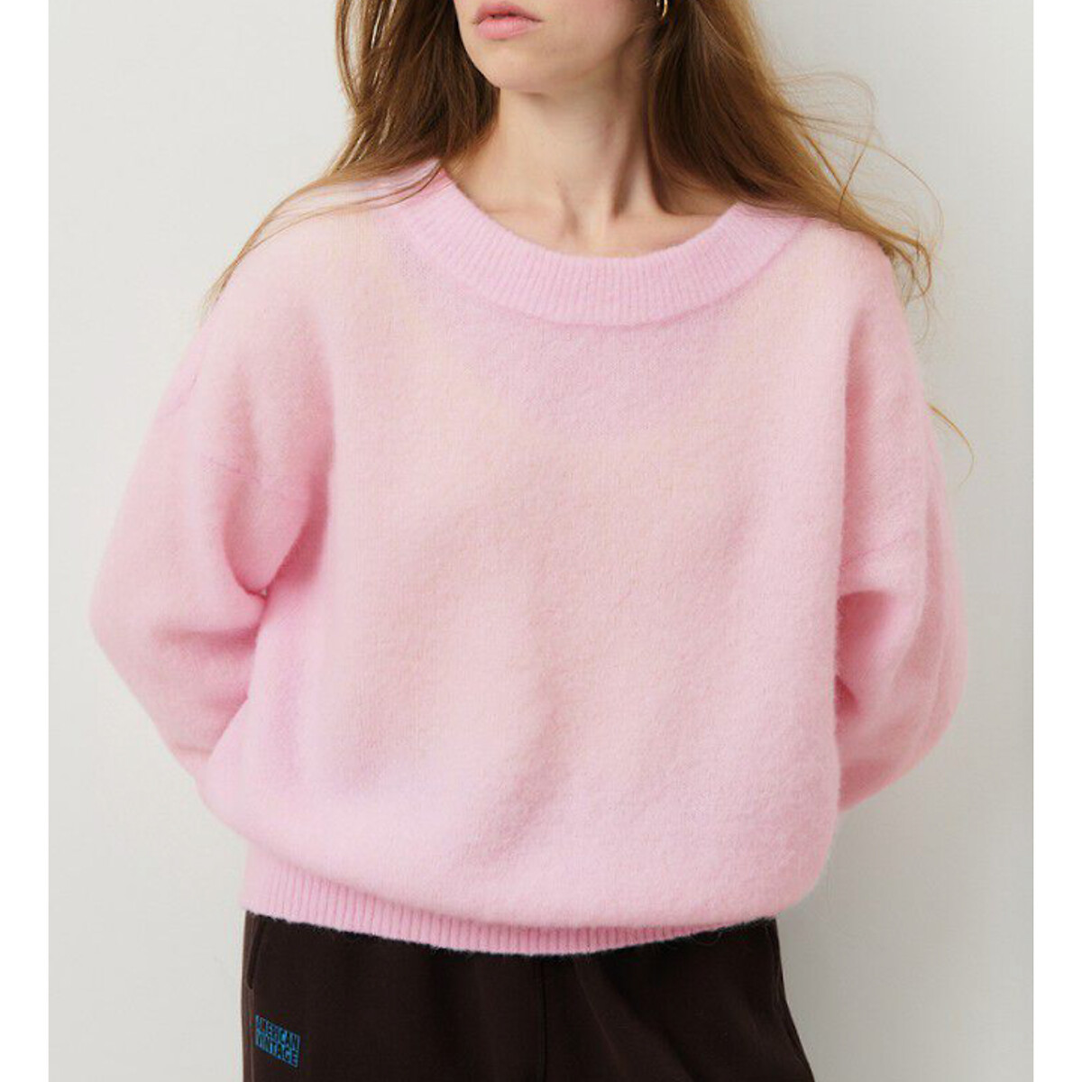 Vitow Wool Mix Jumper with Boat Neck