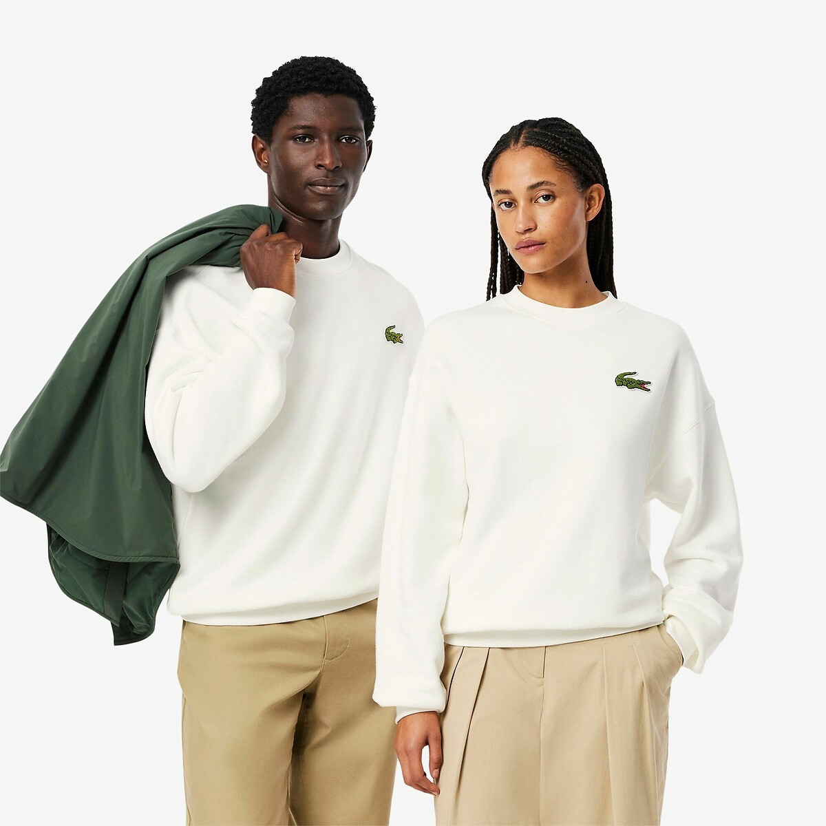 Loose Fit Fleece Sweatshirt