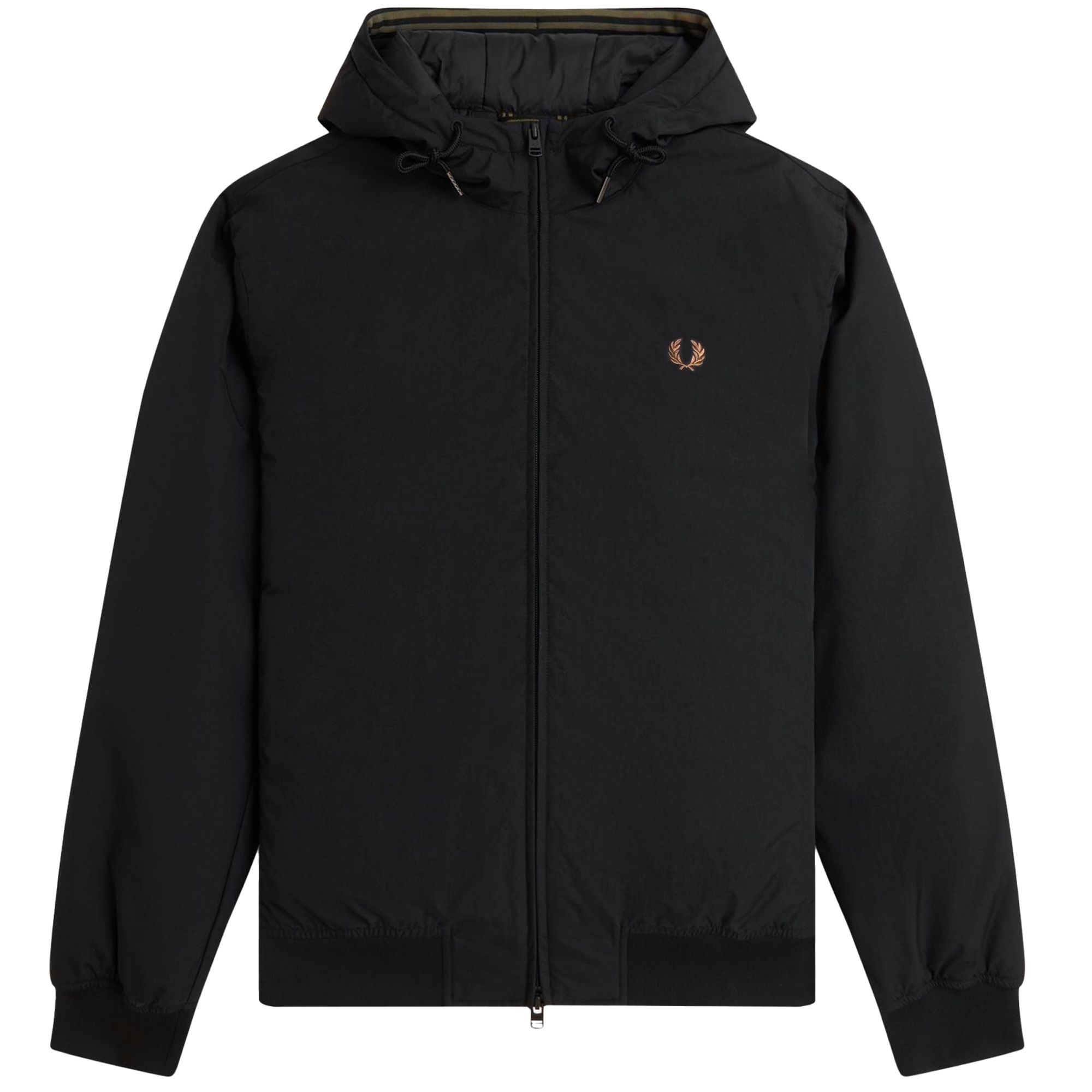 Hooded Brentham Jacket - Black