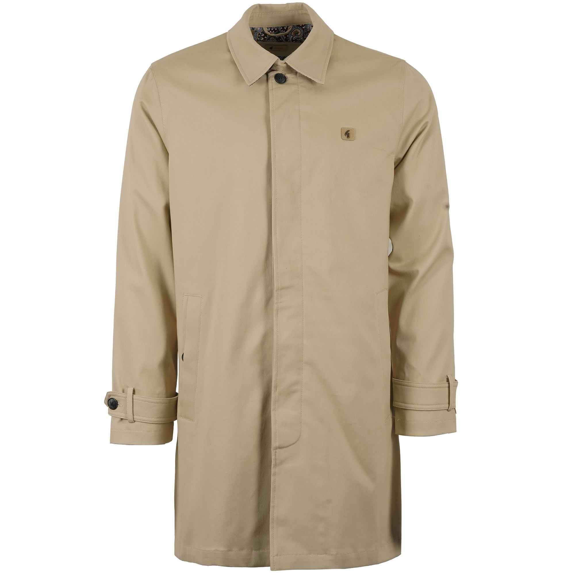 Houghton Twill Mac - Oatmeal