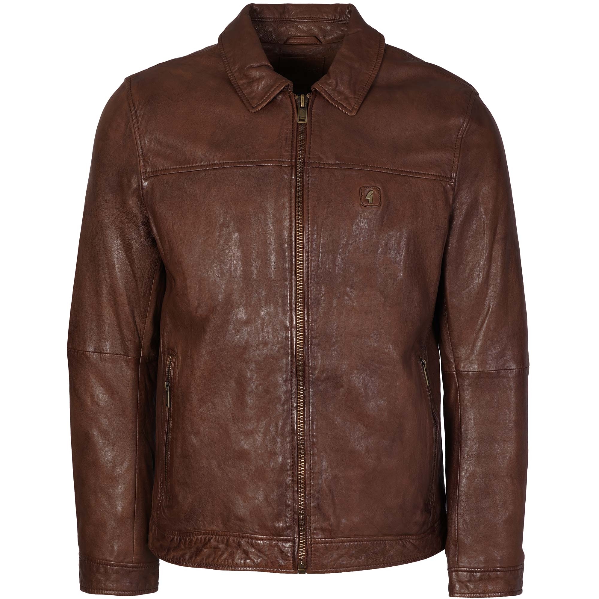 Leather Jacket - Desert
