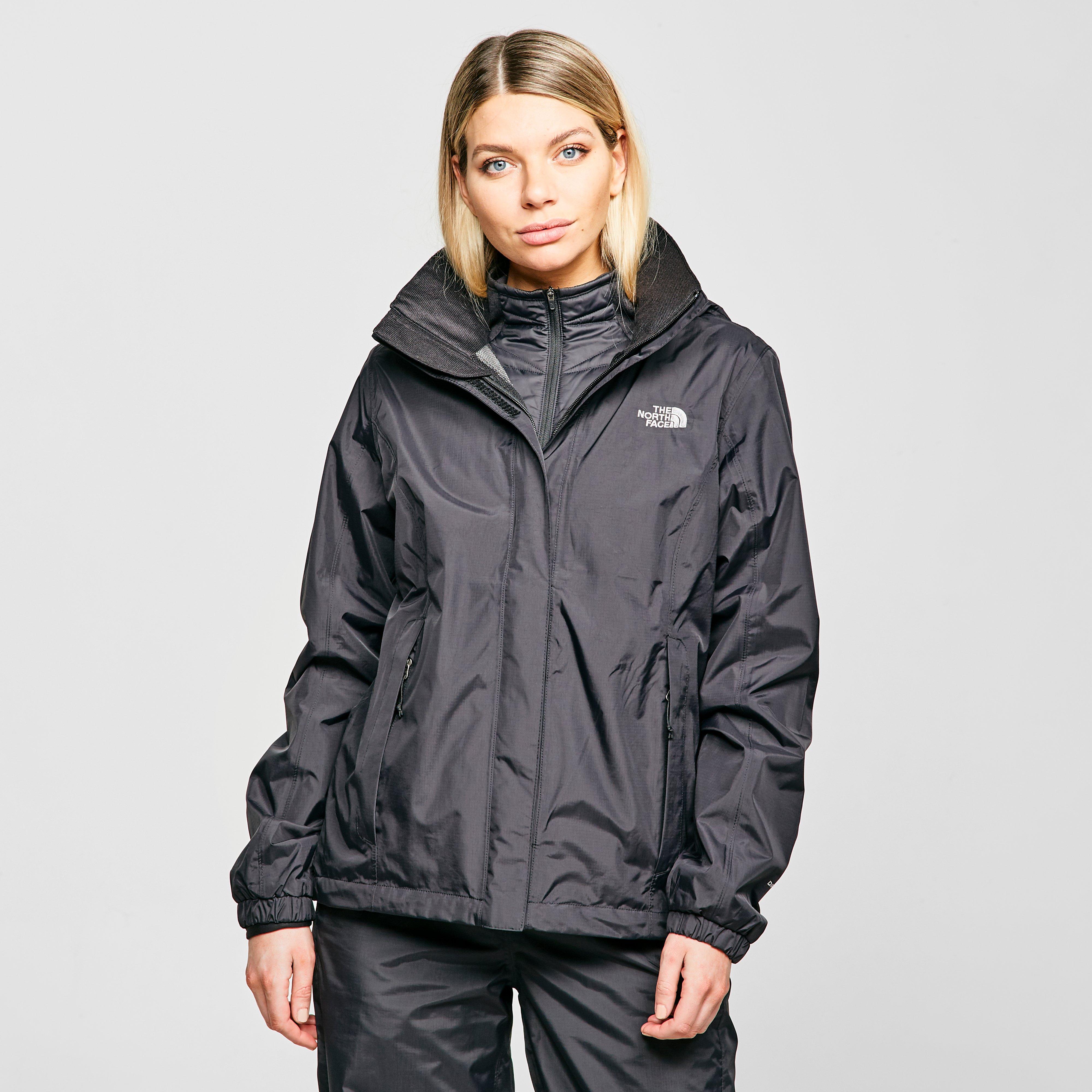 The North Face Women's Resolve  HyVent Jacket, Black