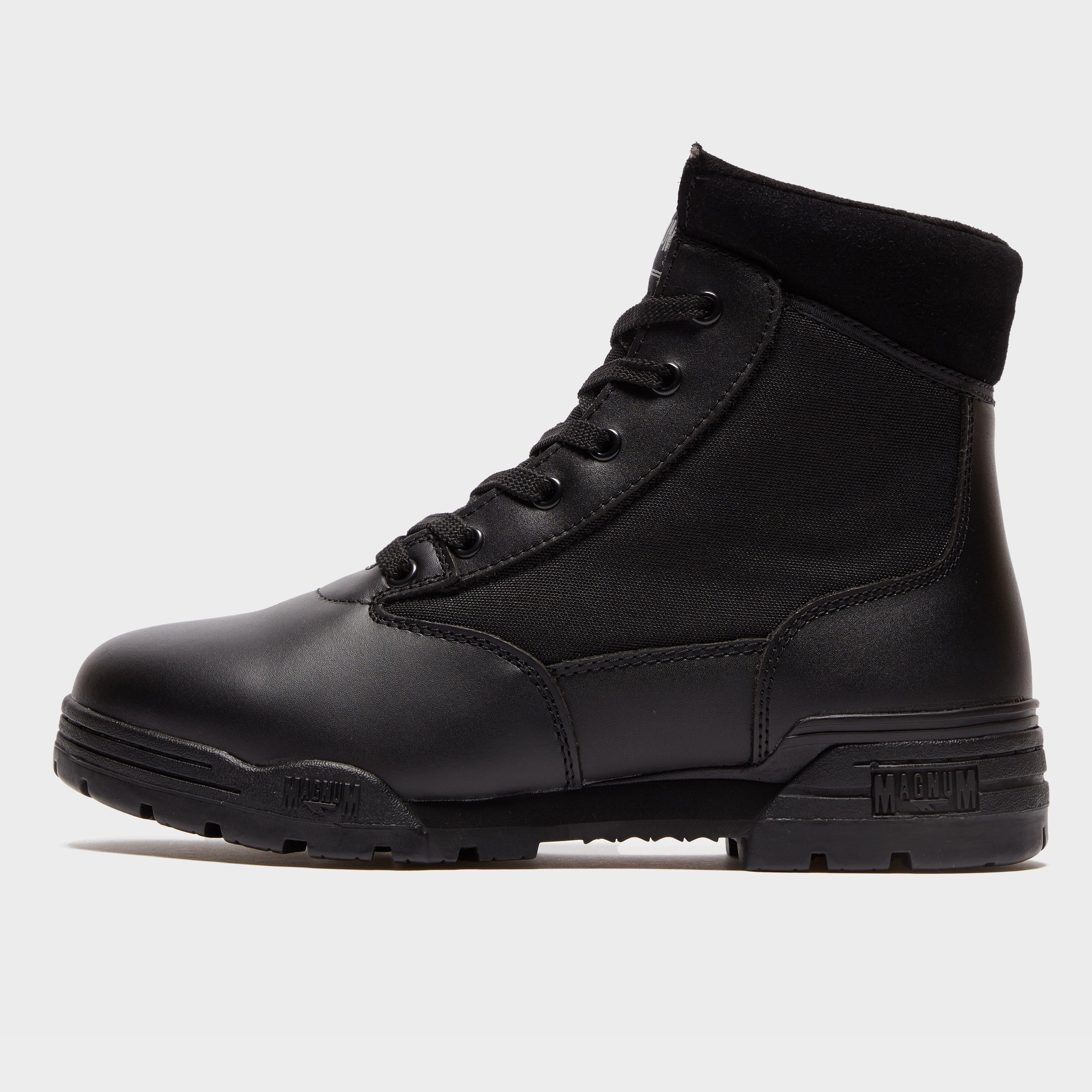 Magnum Classic 6 Lace Work Boots, Black