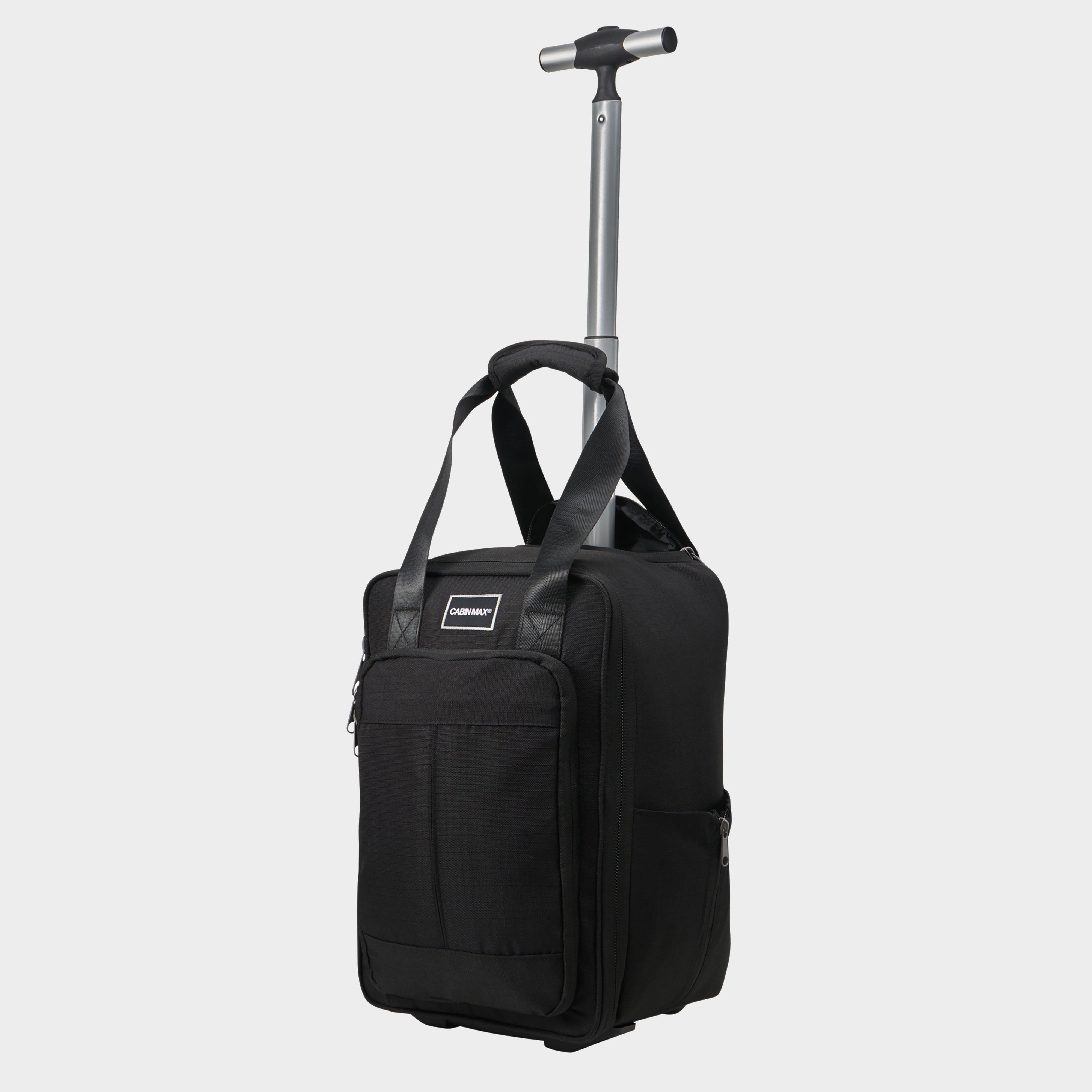 Cabin Max Narvik 2.0 20L Under Seat Cabin Trolley - 40x20x25 Cm, Black