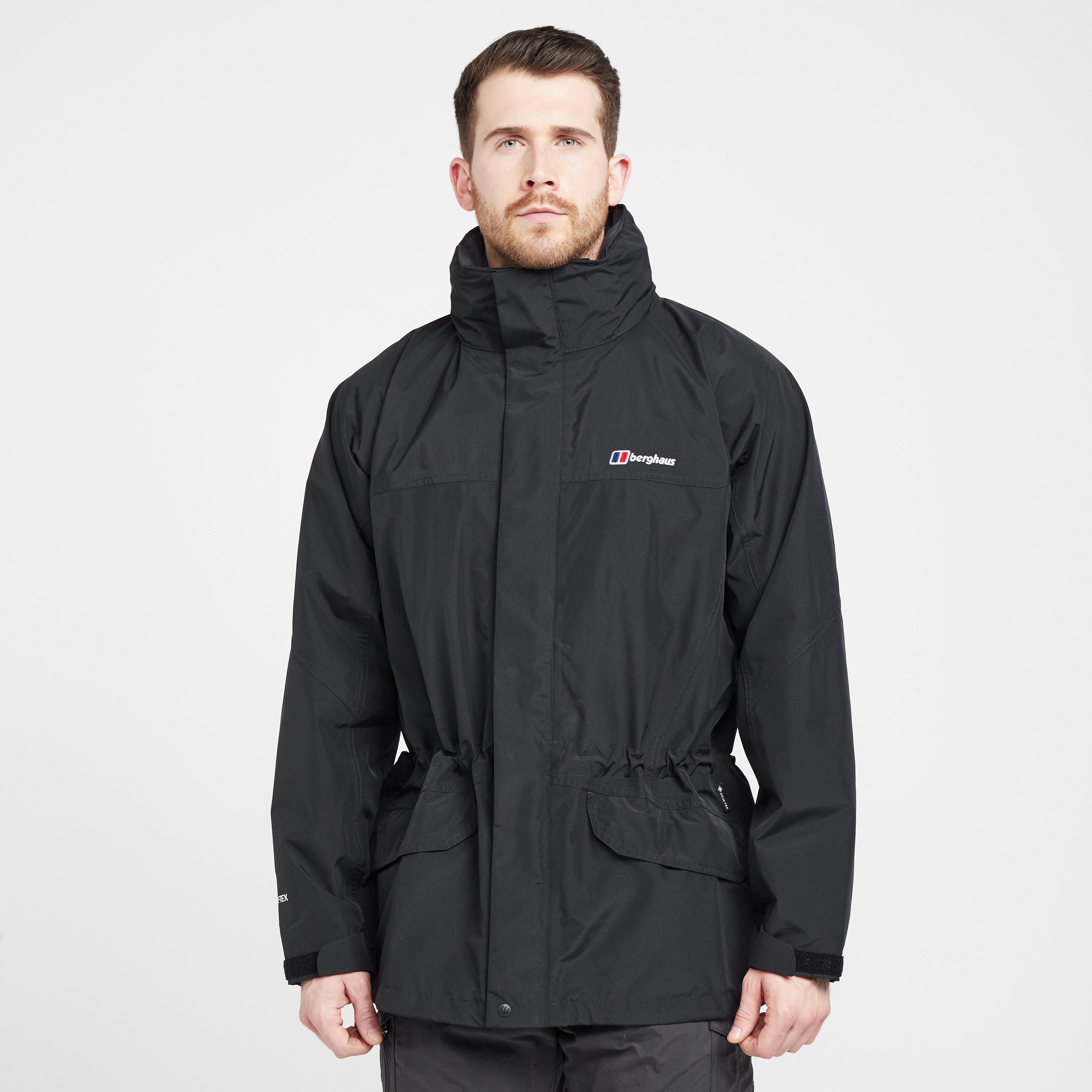 Berghaus Men's Cornice III InterActive GORE-TEX Waterproof Jacket, Black