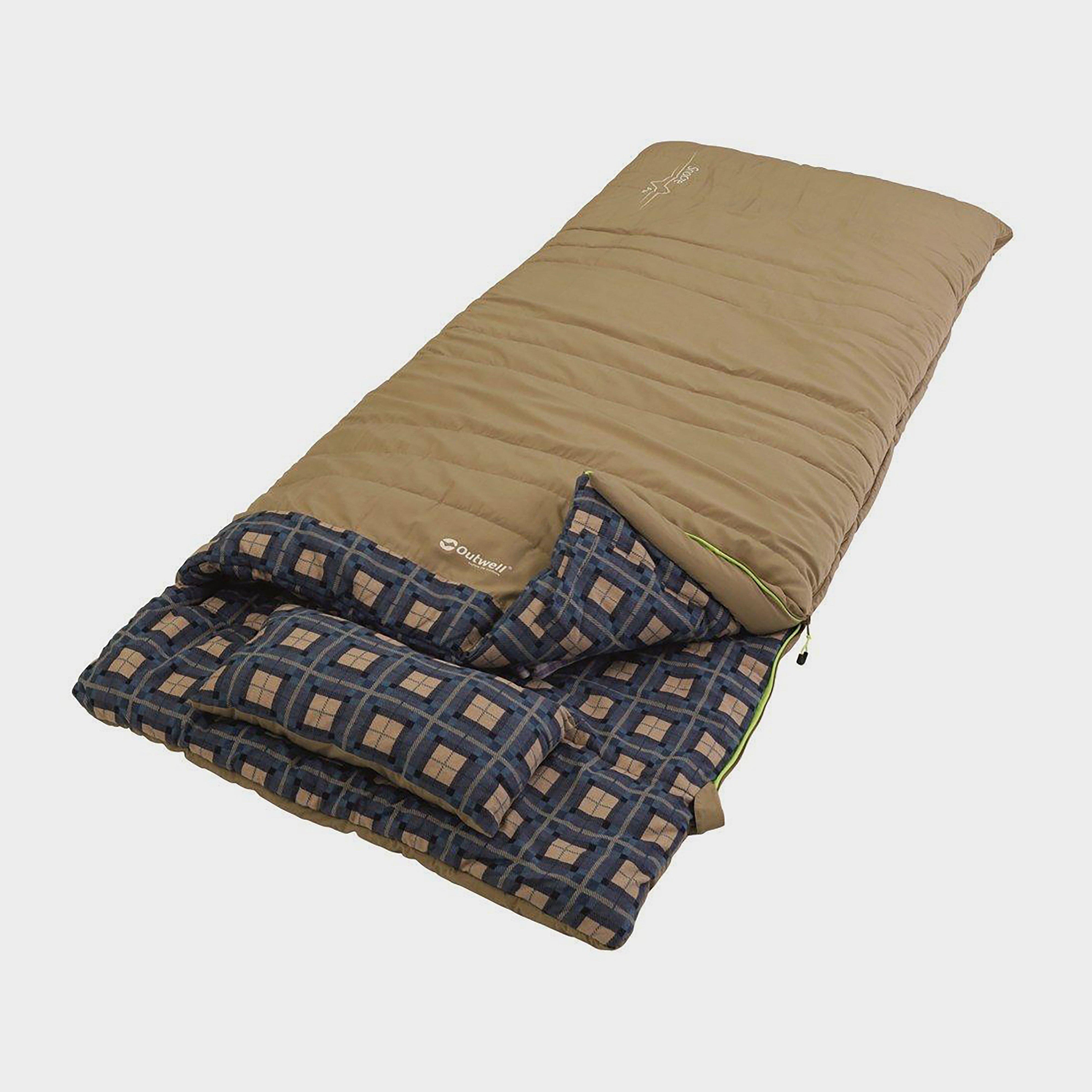 Outwell Snooze Single Sleeping Bag, Green