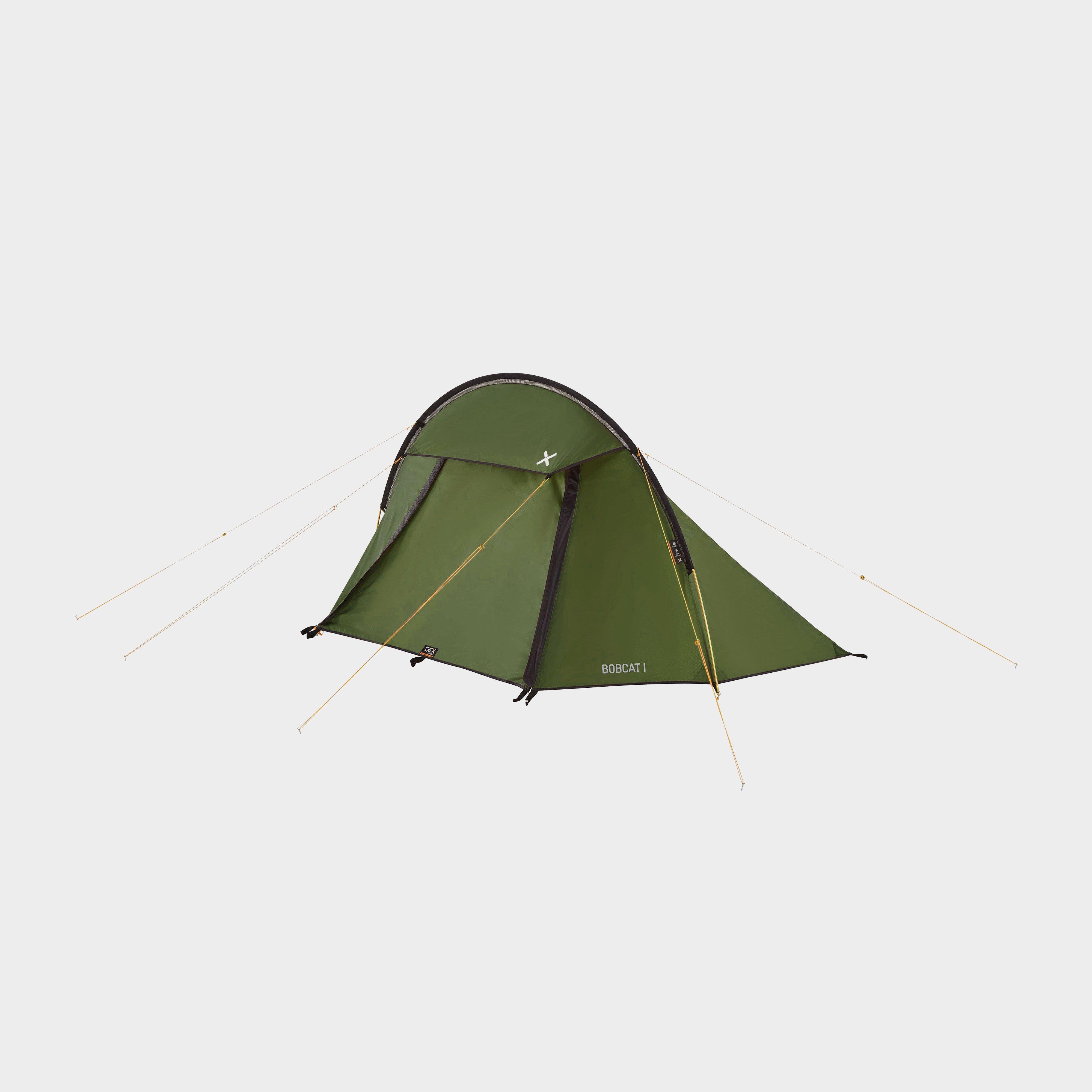 OEX Bobcat 1 Person Tent, Green