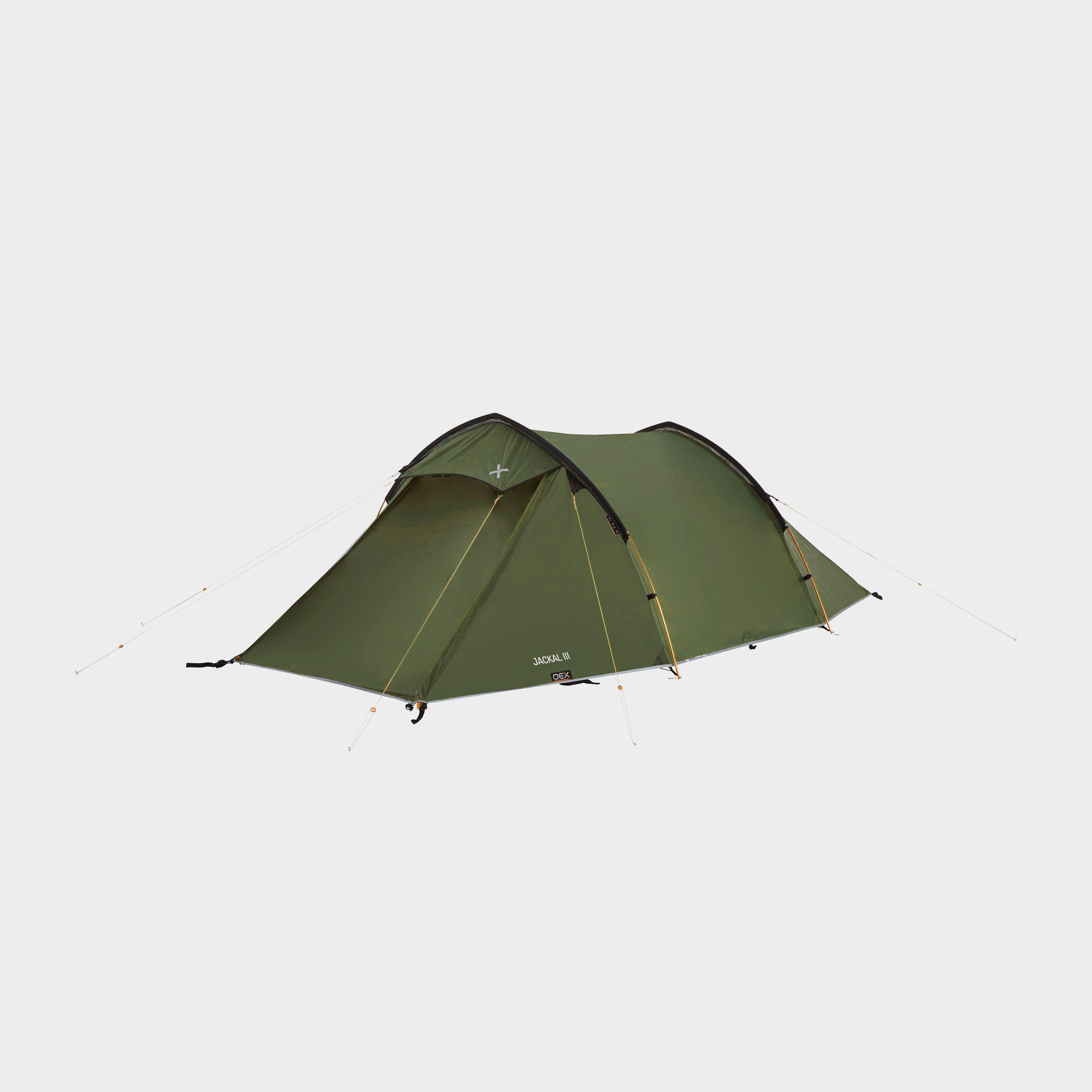 OEX Jackal III Person Tent, Green