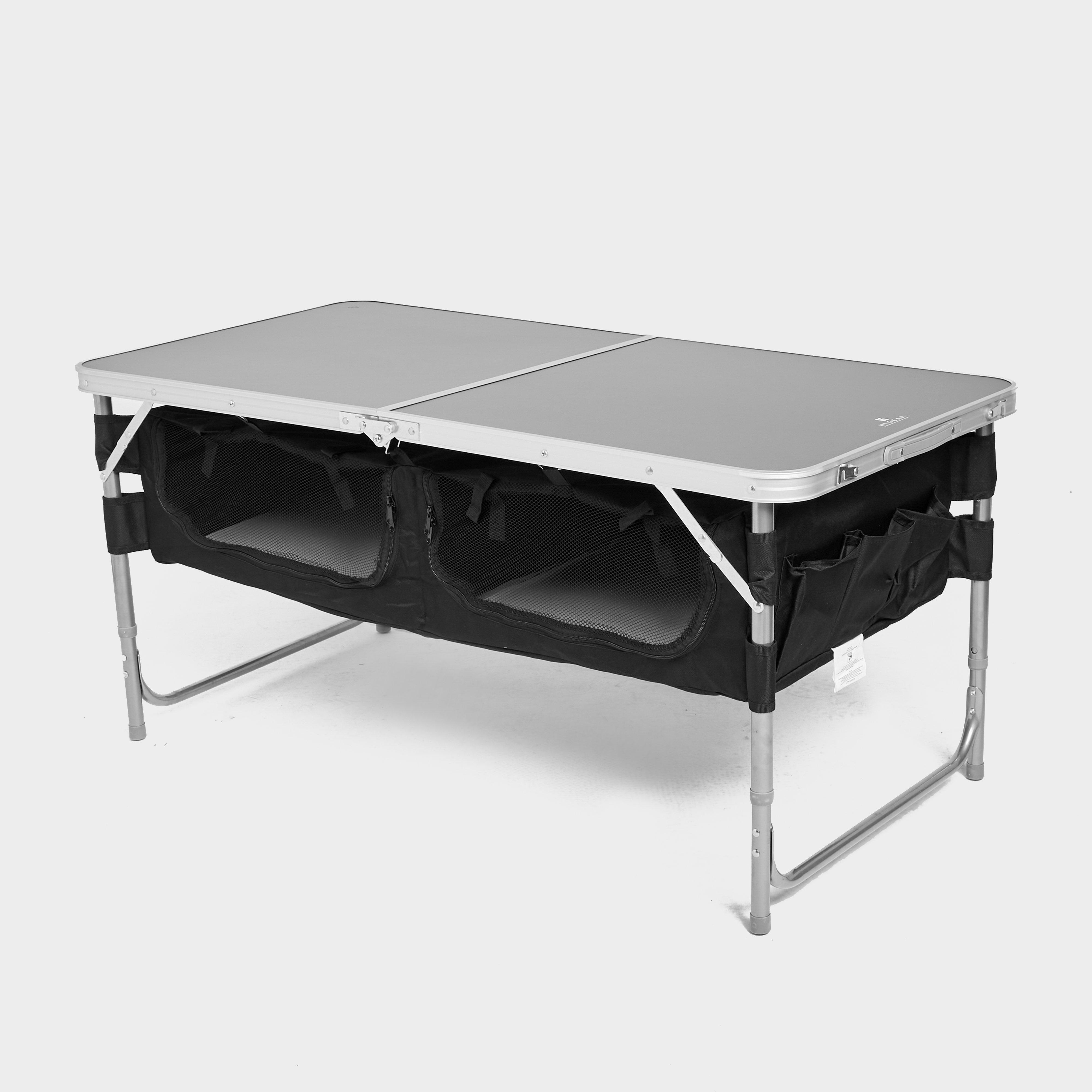 HI-GEAR Storage Table, Silver