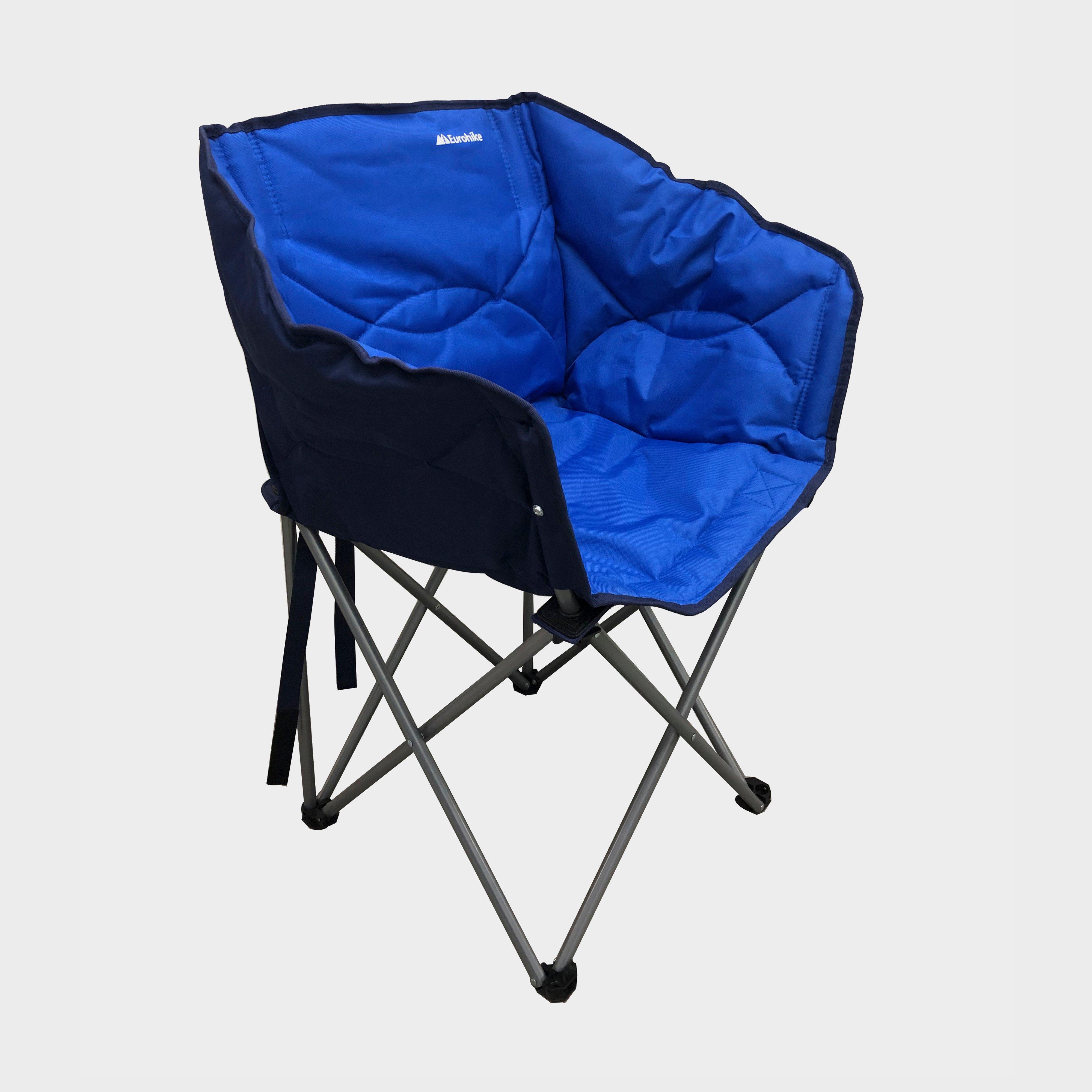 Eurohike Quilted Tub Chair, Blue