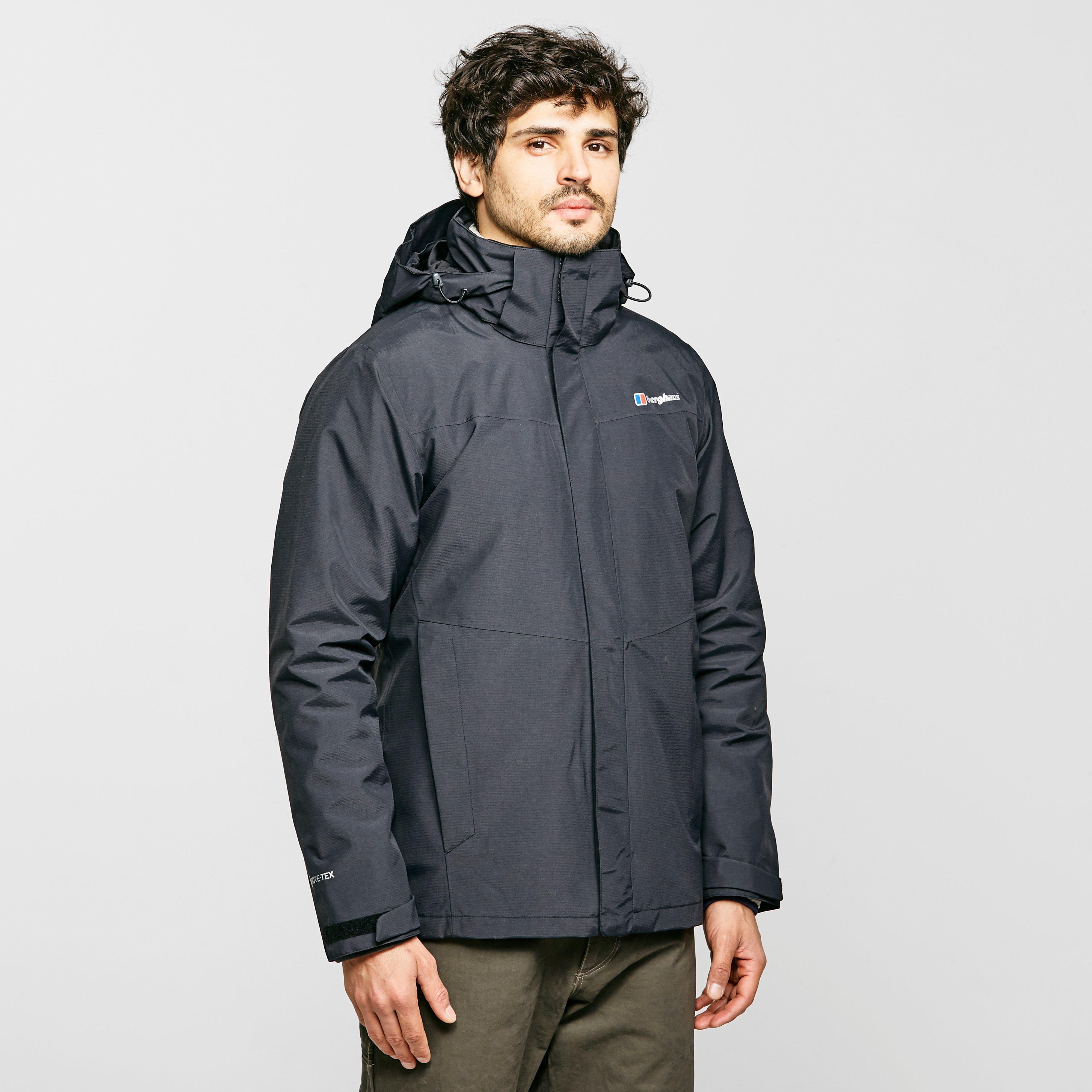 Berghaus Men's Maitland 3-in-1 GORE-TEX IA Waterproof Jacket, Grey
