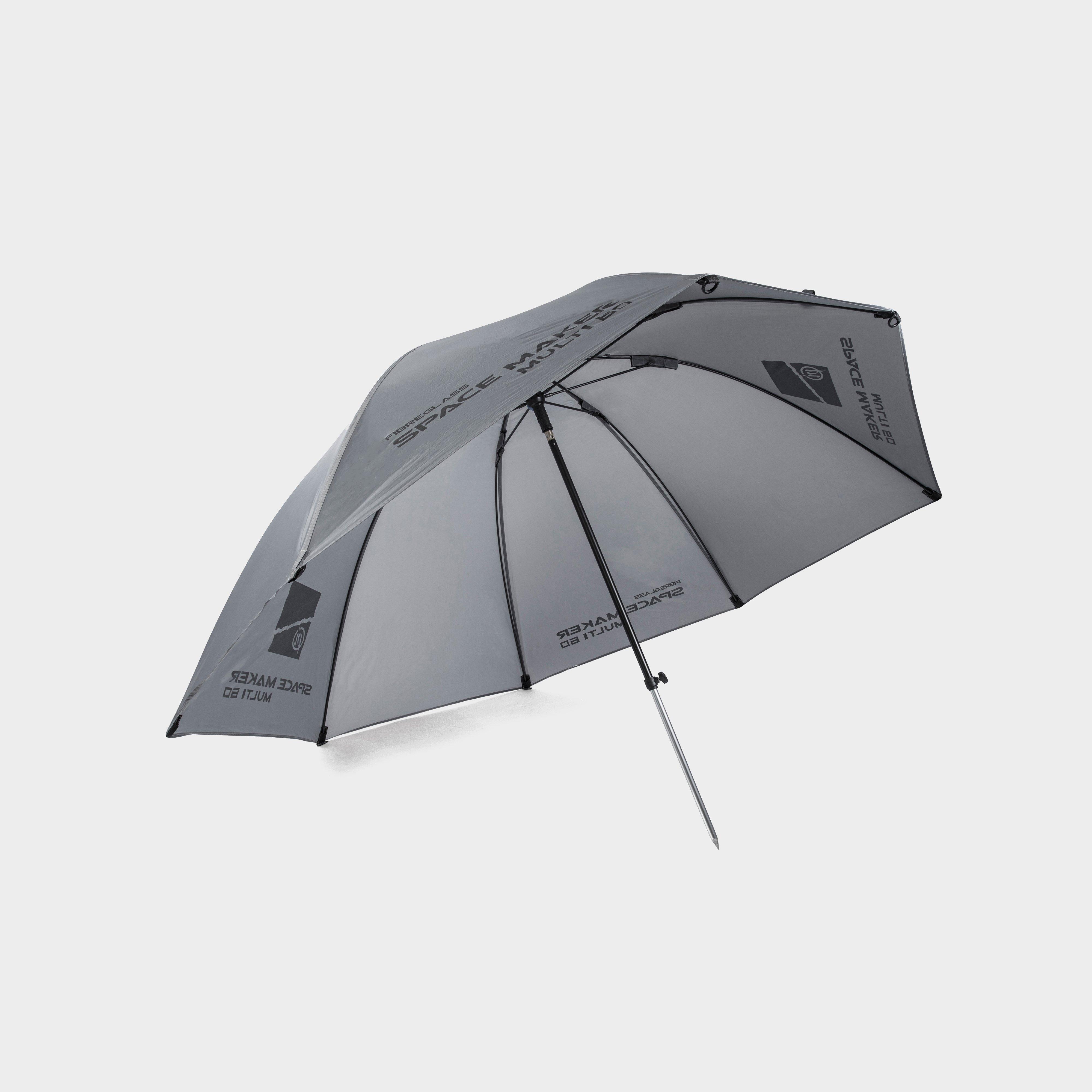 PRESTON INNOVATION Preston Space Maker Multi Brolly 60 Inch, Grey