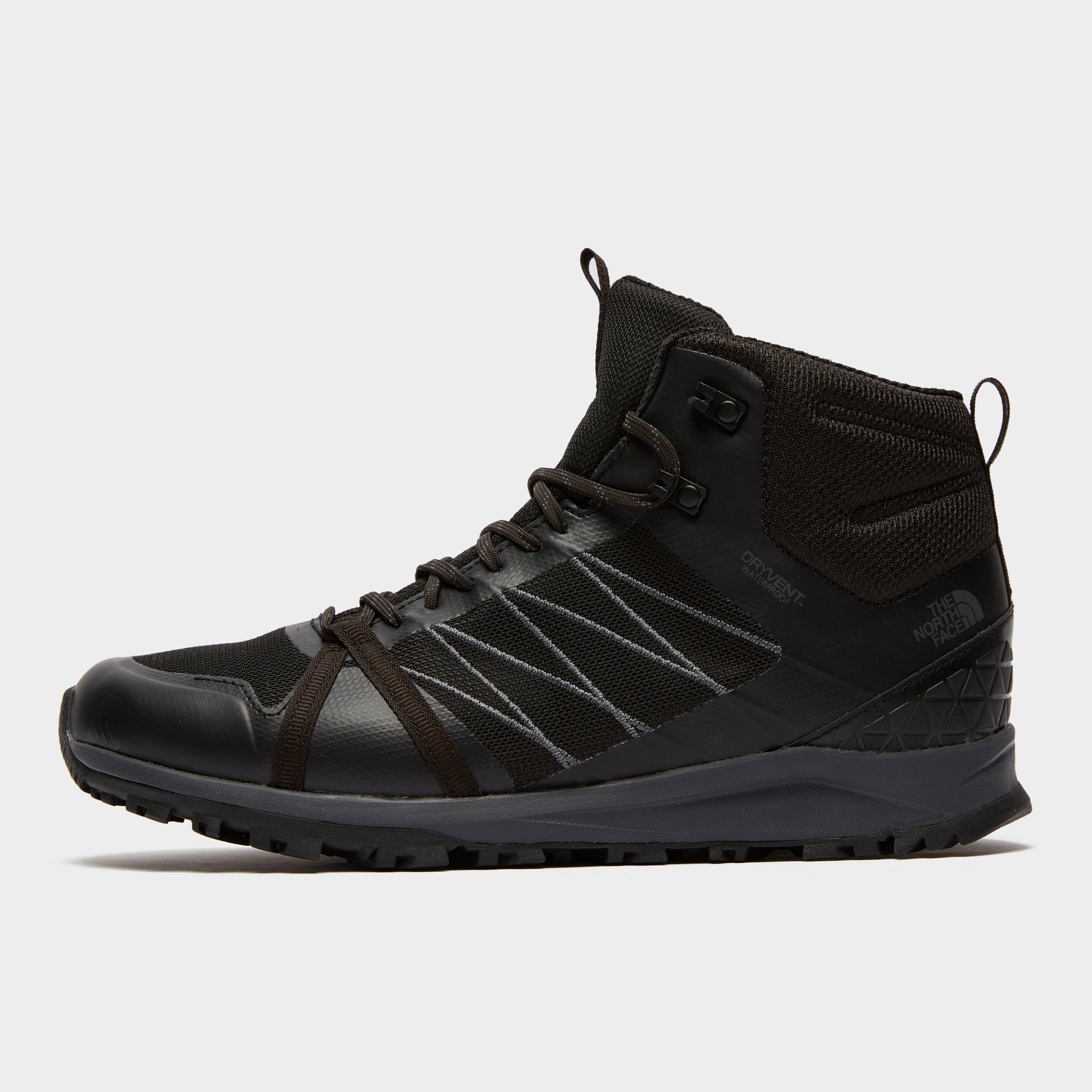 The North Face Men's Litewave Fastpack II DryVent Mid Hiking Boots, Black
