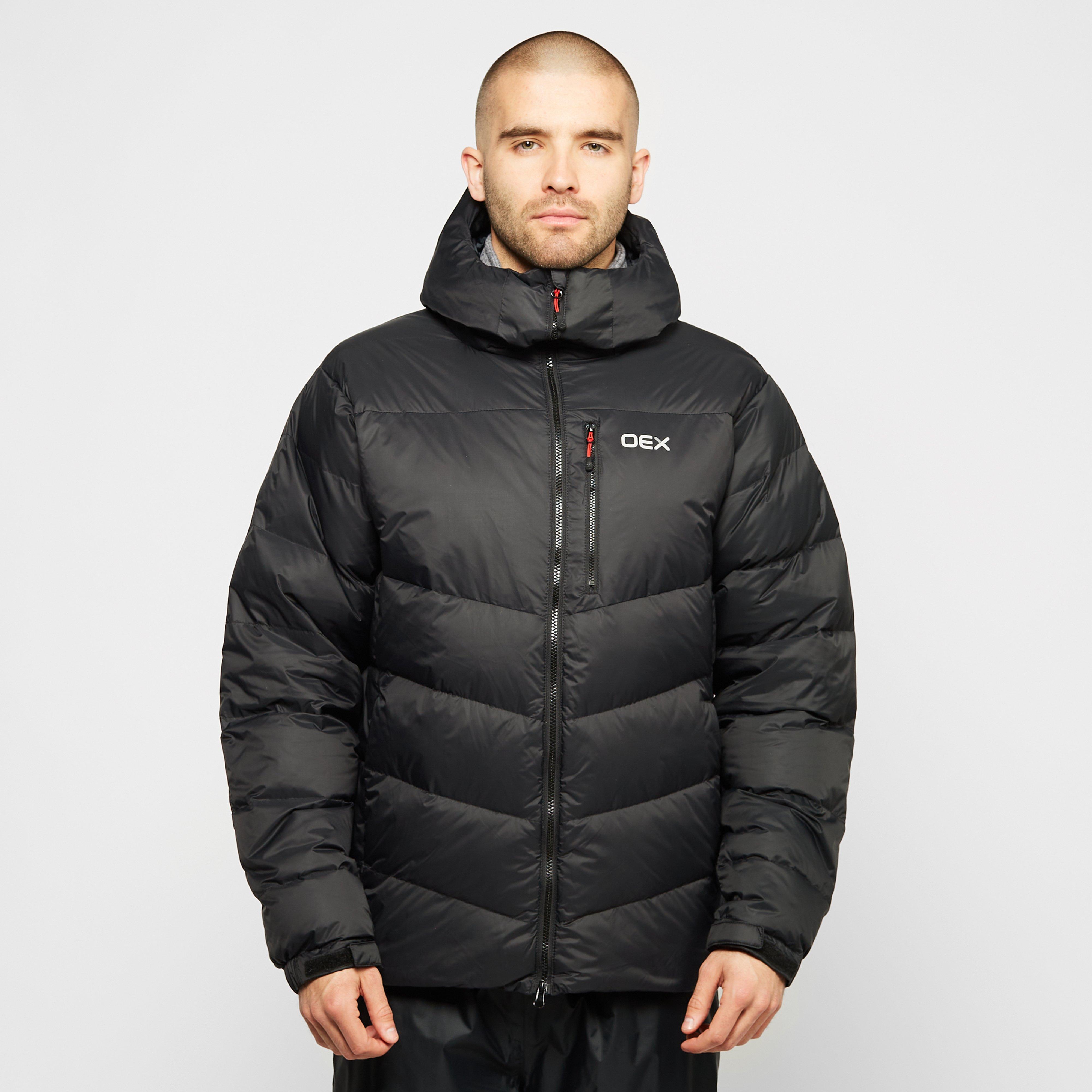 OEX Men's Resilience Down Jacket, Black