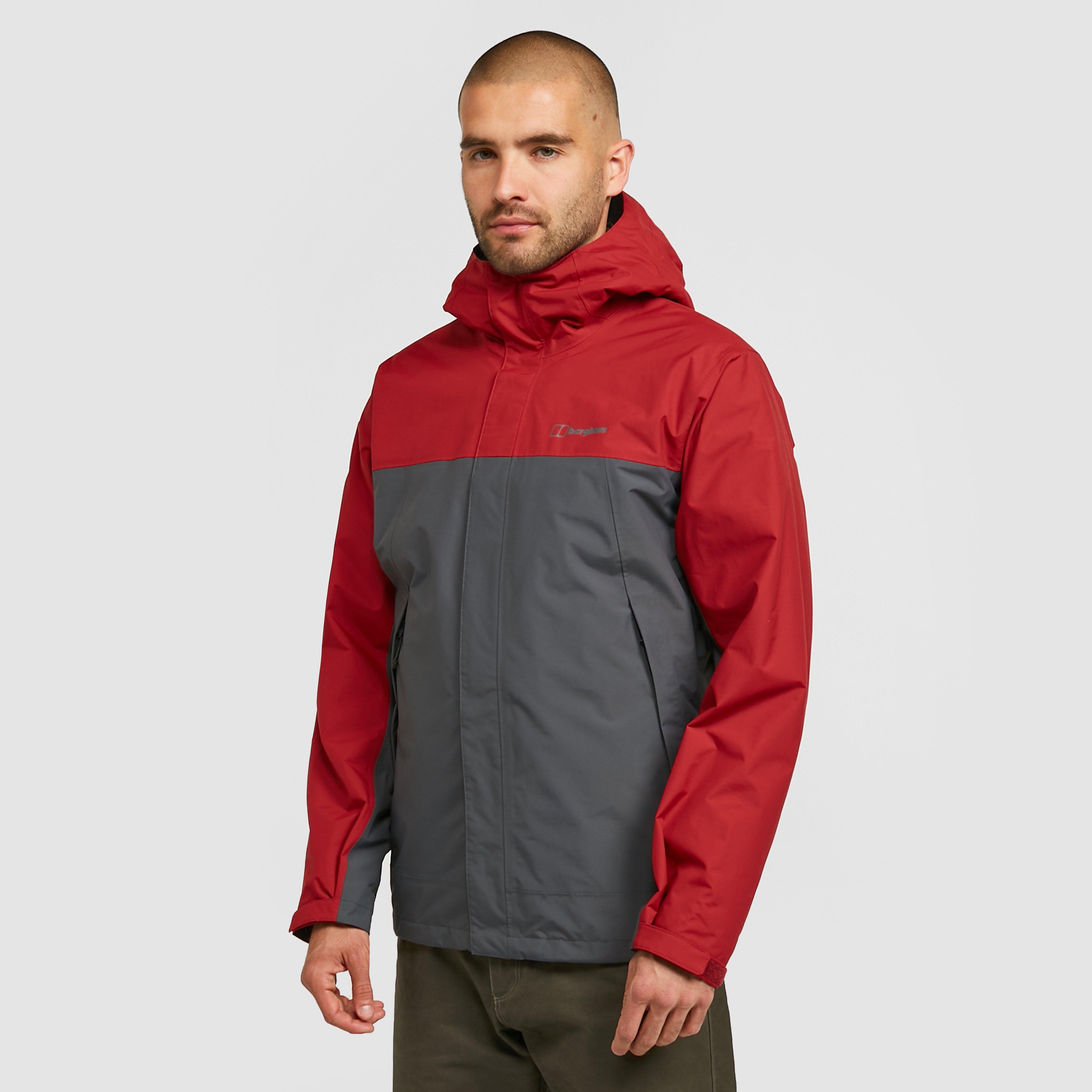 Berghaus Men's Stormcloud Prime 3-in-1 Waterproof Jacket, Red