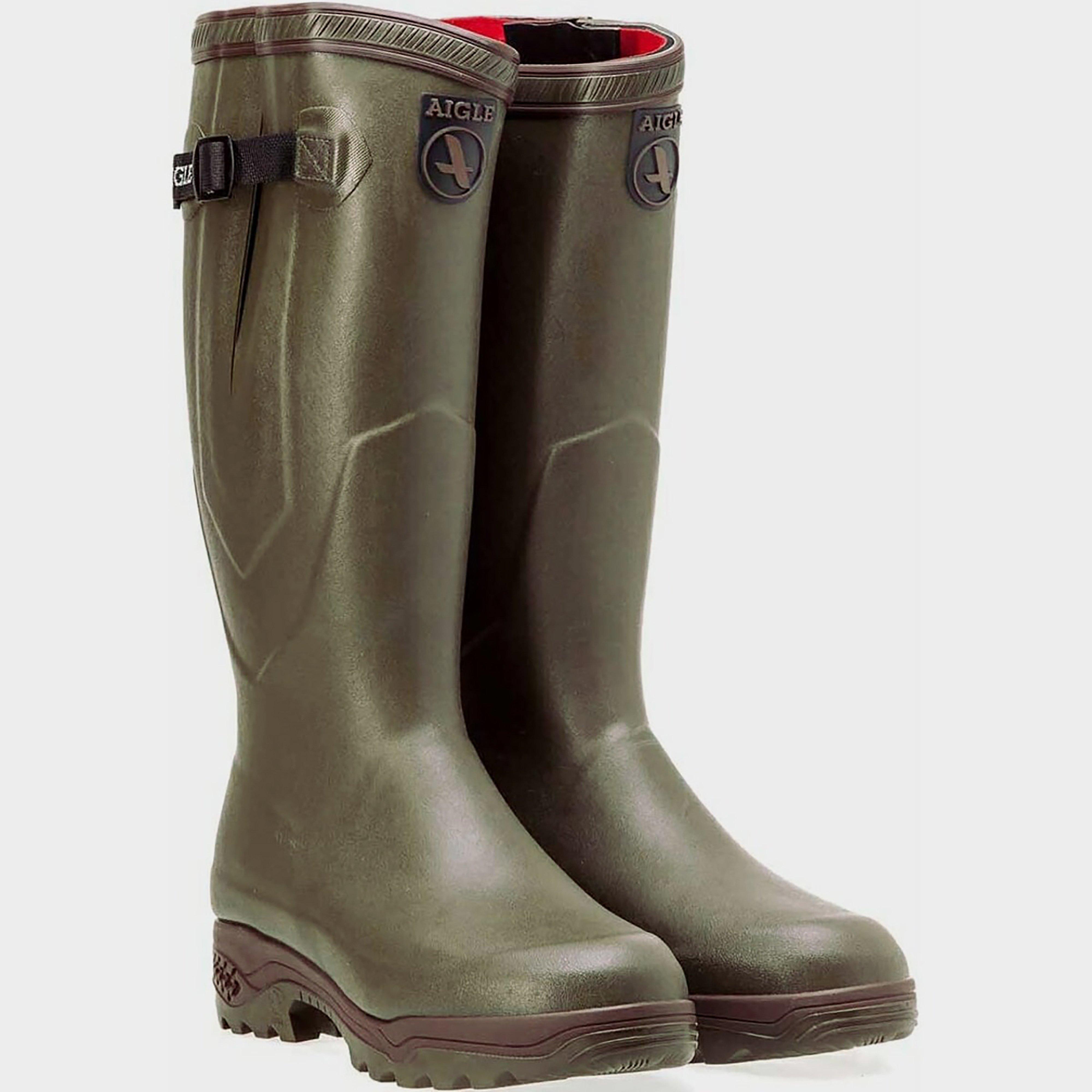 Aigle Men's Parcours 2 Iso Wellington Boots, Khaki