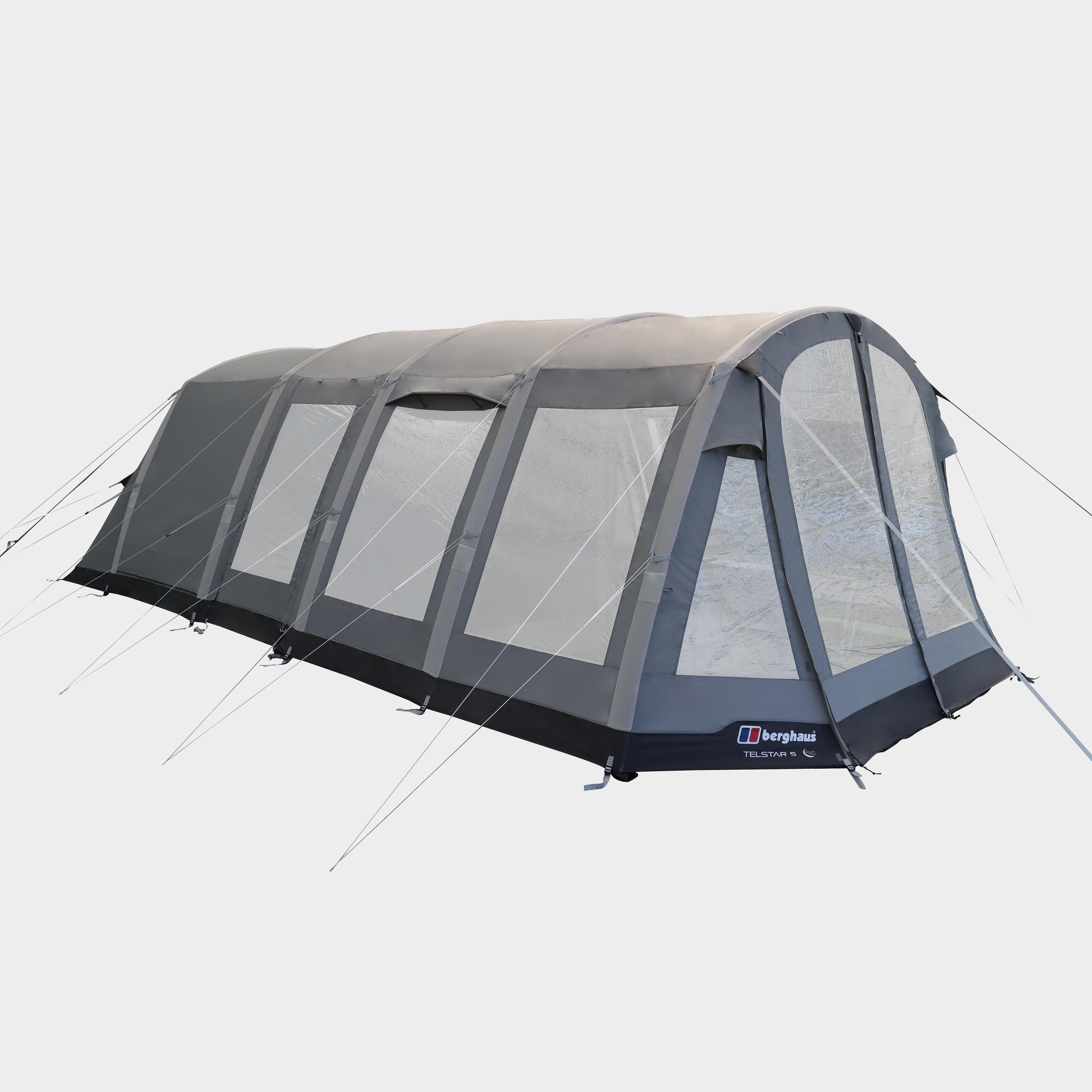 Berghaus Telstar 5 Nightfall Air Tent, Grey